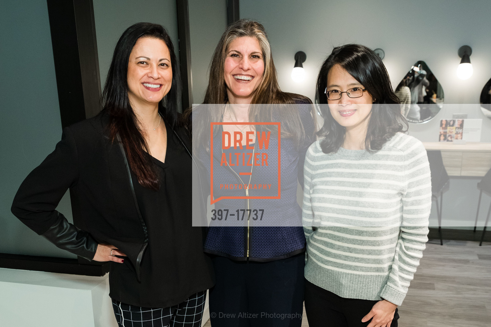 Miriam Scholes, Justine Leonado, Eveline Kartawidjaya, Madison Reed Color Bar Hayes Valley Grand Opening 2019, Madison Reed Color Bar. 620 Laguna St, Photo #397-17737 Miriam Scholes, Justine Leonado, Eveline Kartawidjaya, Photo #397-17737