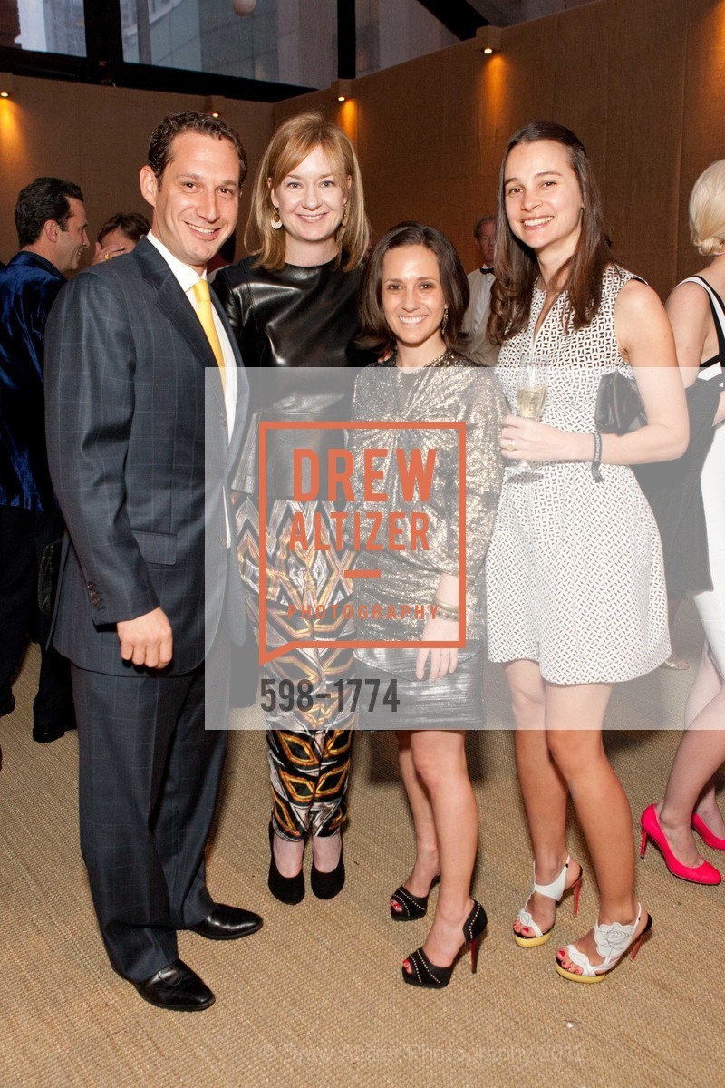 Daniel Lurie, Katie Schwab, Becca Prowda, Bradley James, SFMOMA's POST MODERN PARTY following the Modern Ball, US, April 25th, 2012, Photo #598-1774 Daniel Lurie, Katie Schwab, Becca Prowda, Bradley James, Photo #598-1774