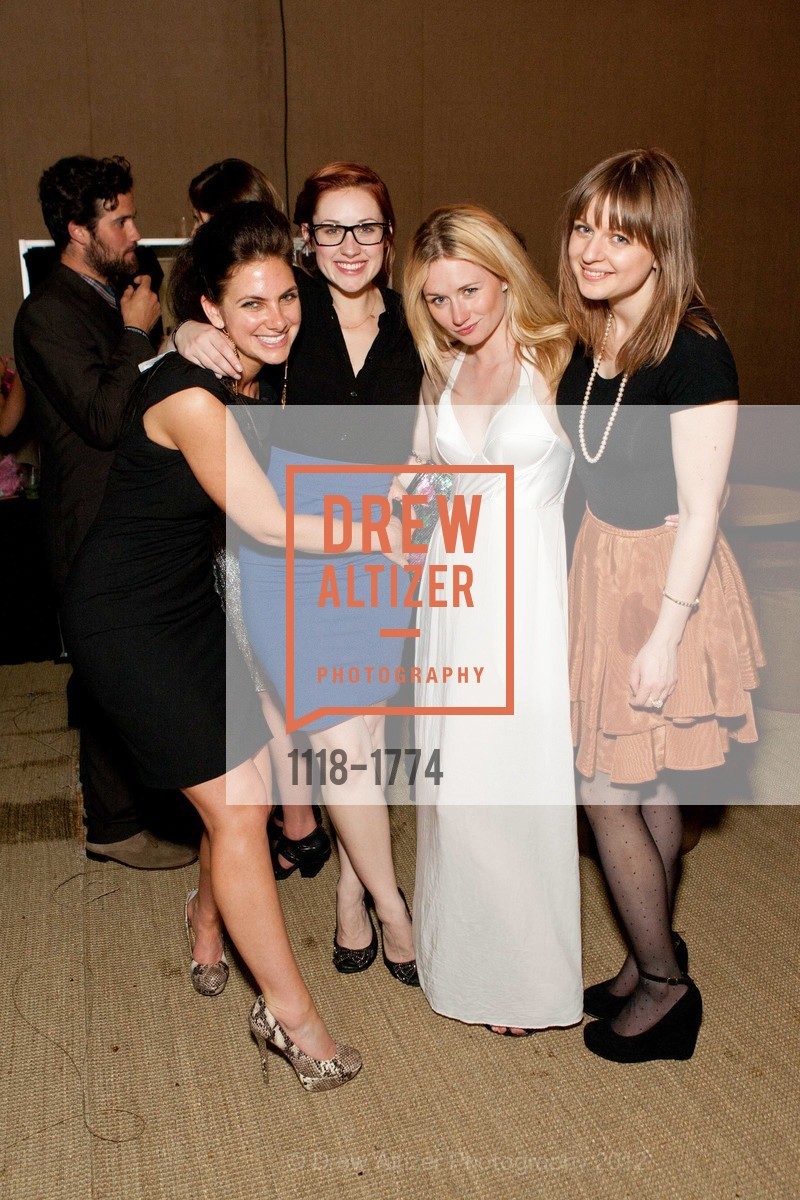 Cynthia Kagay, Kaitlin Hebard, Gillian Jarvis, Alexis Gordon, SFMOMA's POST MODERN PARTY following the Modern Ball, US, April 25th, 2012, Photo #1118-1774 Cynthia Kagay, Kaitlin Hebard, Gillian Jarvis, Alexis Gordon, Photo #1118-1774