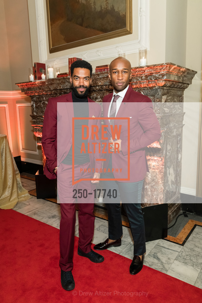 Julius Thomas III, Donald Webber Jr., Hamilton Opening Night Party, The Hibernia. 1 Jones Street, Photo #250-17740 Julius Thomas III, Donald Webber Jr., Photo #250-17740