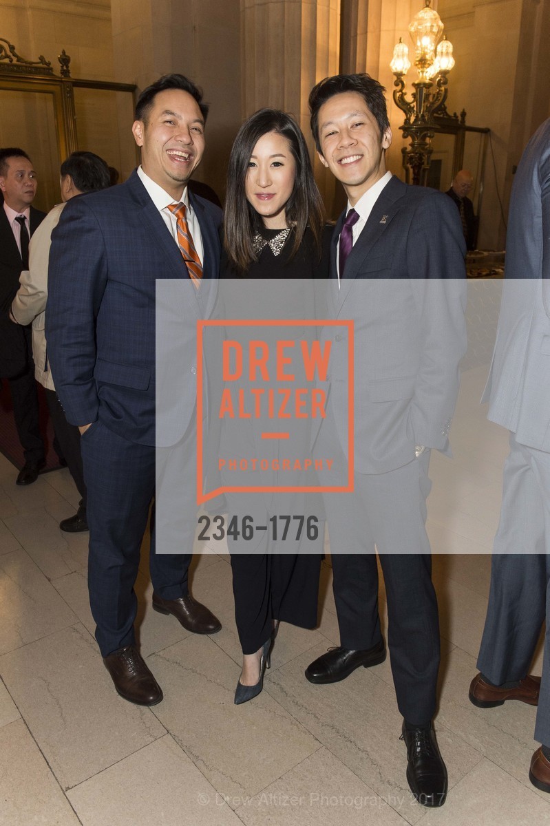 Richie Ang, Karen Chung, Ben Pham, Shen Yun Gala Night at the War Memorial Opera House, War Memorial Opera House. 301 Van Ness Ave, January 6th, 2017, Photo #2346-1776 Richie Ang, Karen Chung, Ben Pham, Photo #2346-1776