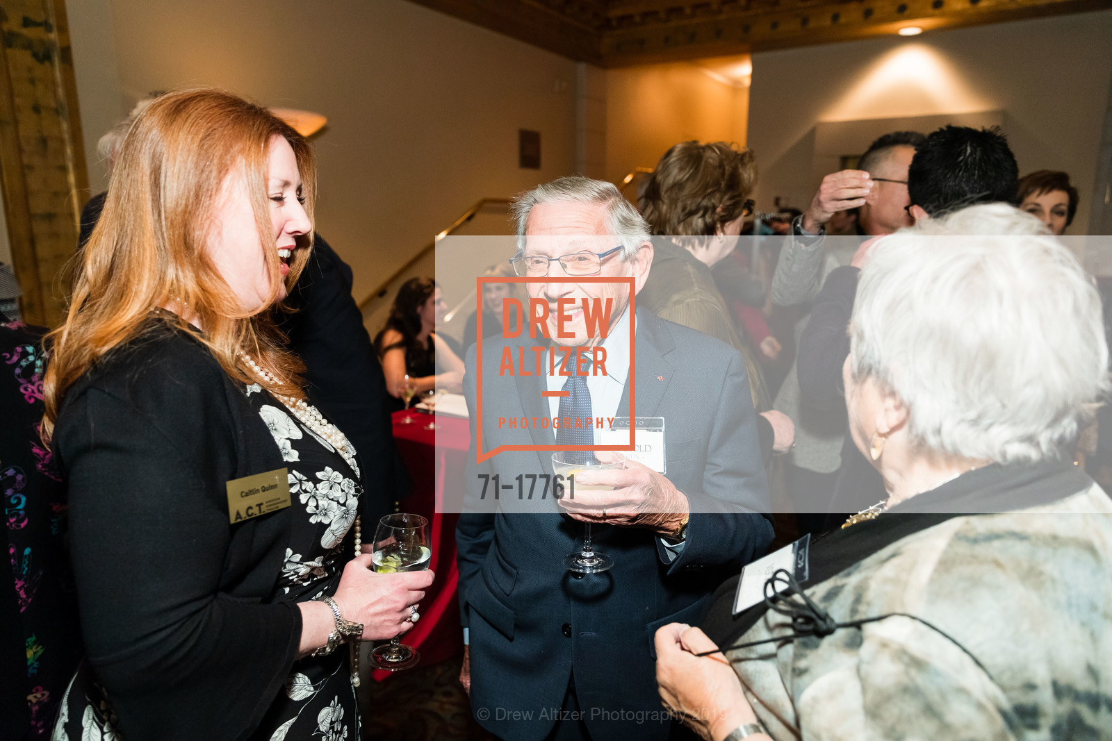 Caitlin Quinn, Harold Stein, American Conservatory Theater's Producers Circle Dinner, The Geary Theater. 415 Geary St, February 21st, 2019, Photo #71-17761 Caitlin Quinn, Harold Stein, Photo #71-17761