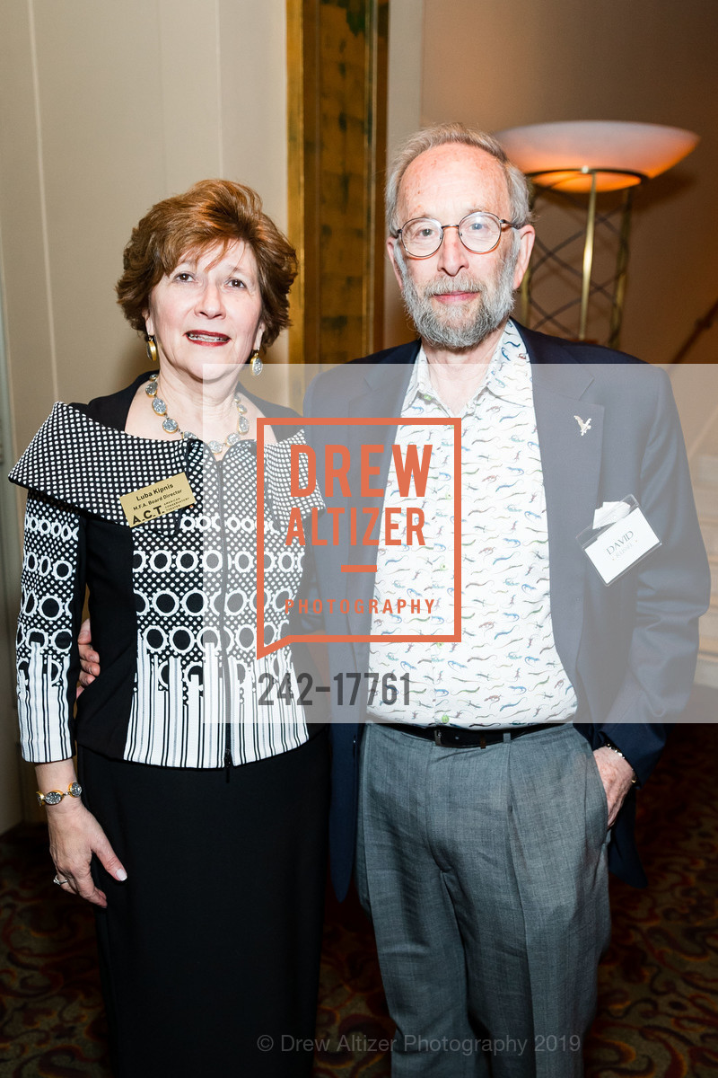Luba Kipnis, David Russell, American Conservatory Theater's Producers Circle Dinner, The Geary Theater. 415 Geary St, February 21st, 2019, Photo #242-17761 Luba Kipnis, David Russell, Photo #242-17761