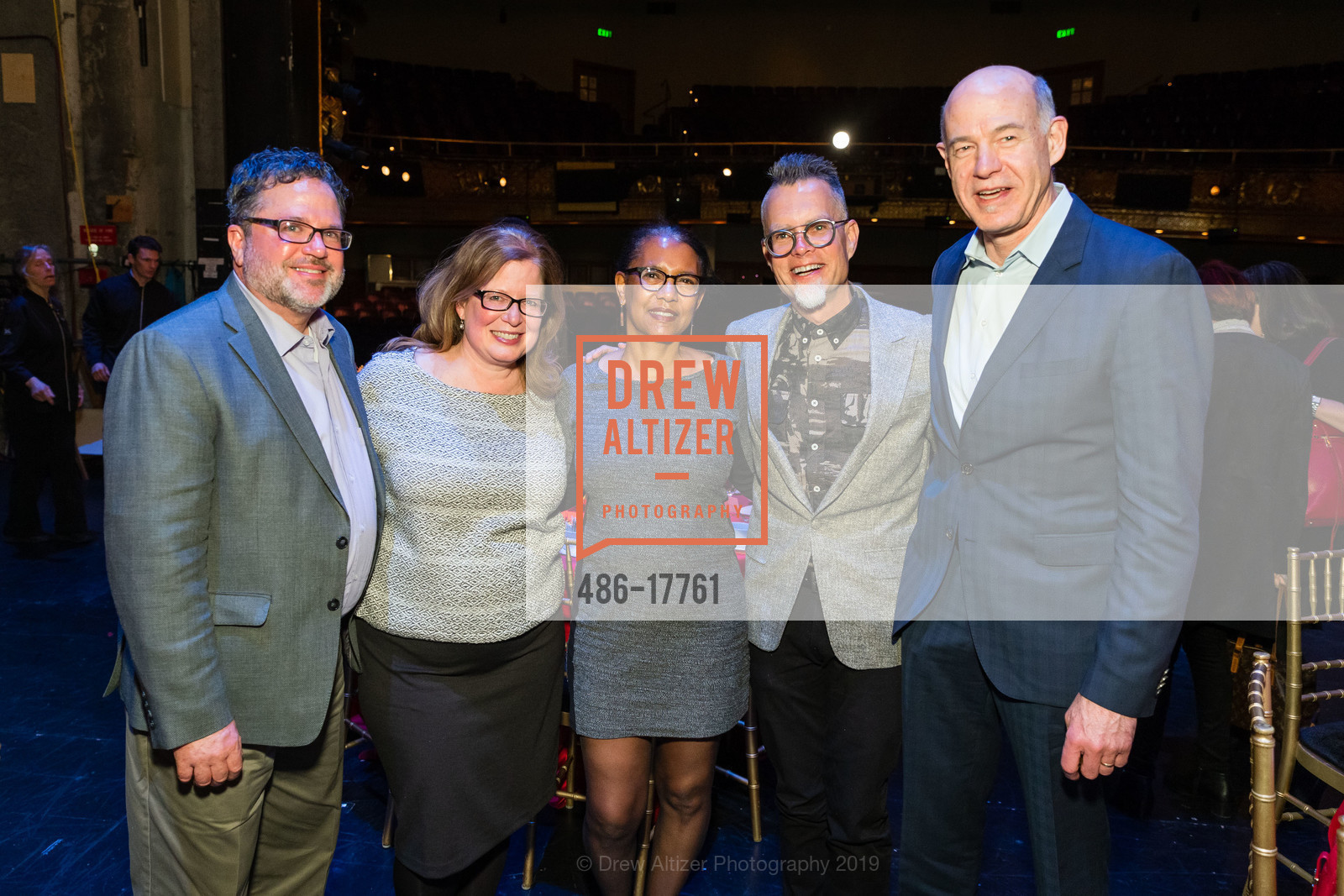 Shane Spaulding, Jennifer Bielstein, Rusty Rueff, David Riemer, American Conservatory Theater's Producers Circle Dinner, The Geary Theater. 415 Geary St, February 21st, 2019, Photo #486-17761 Shane Spaulding, Jennifer Bielstein, Rusty Rueff, David Riemer, Photo #486-17761