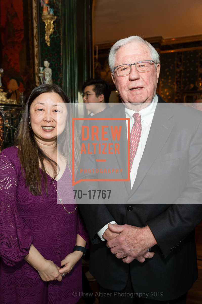 Eileen Fung, Frank Trumbower, USF JP Getty Honor College Scholars, Private Residence, February 21st, 2019, Photo #70-17767 Eileen Fung, Frank Trumbower, Photo #70-17767