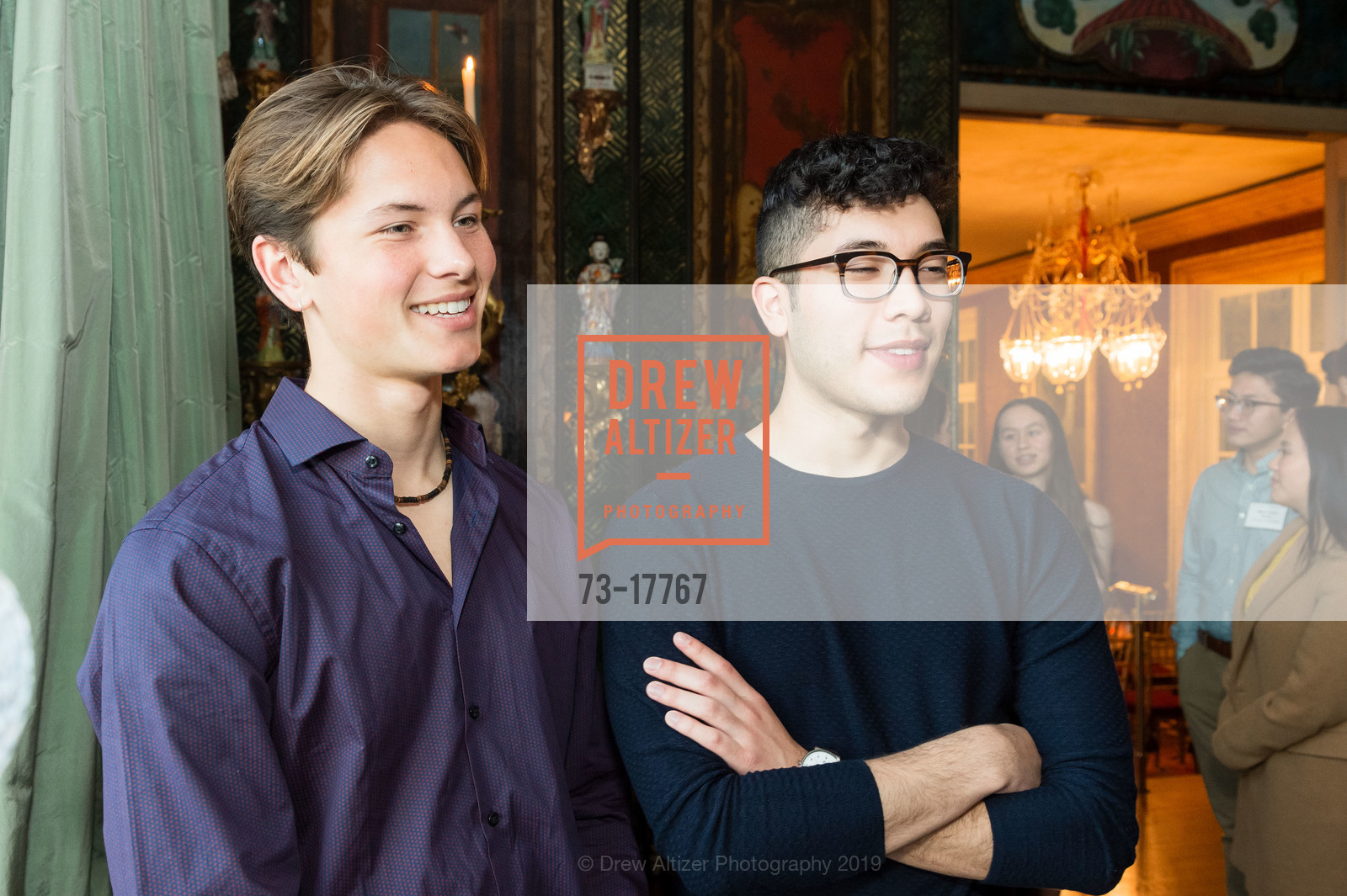 Gabriel Benjamin True, David Nicholas Salinas, USF JP Getty Honor College Scholars, Private Residence, February 21st, 2019, Photo #73-17767 Gabriel Benjamin True, David Nicholas Salinas, Photo #73-17767