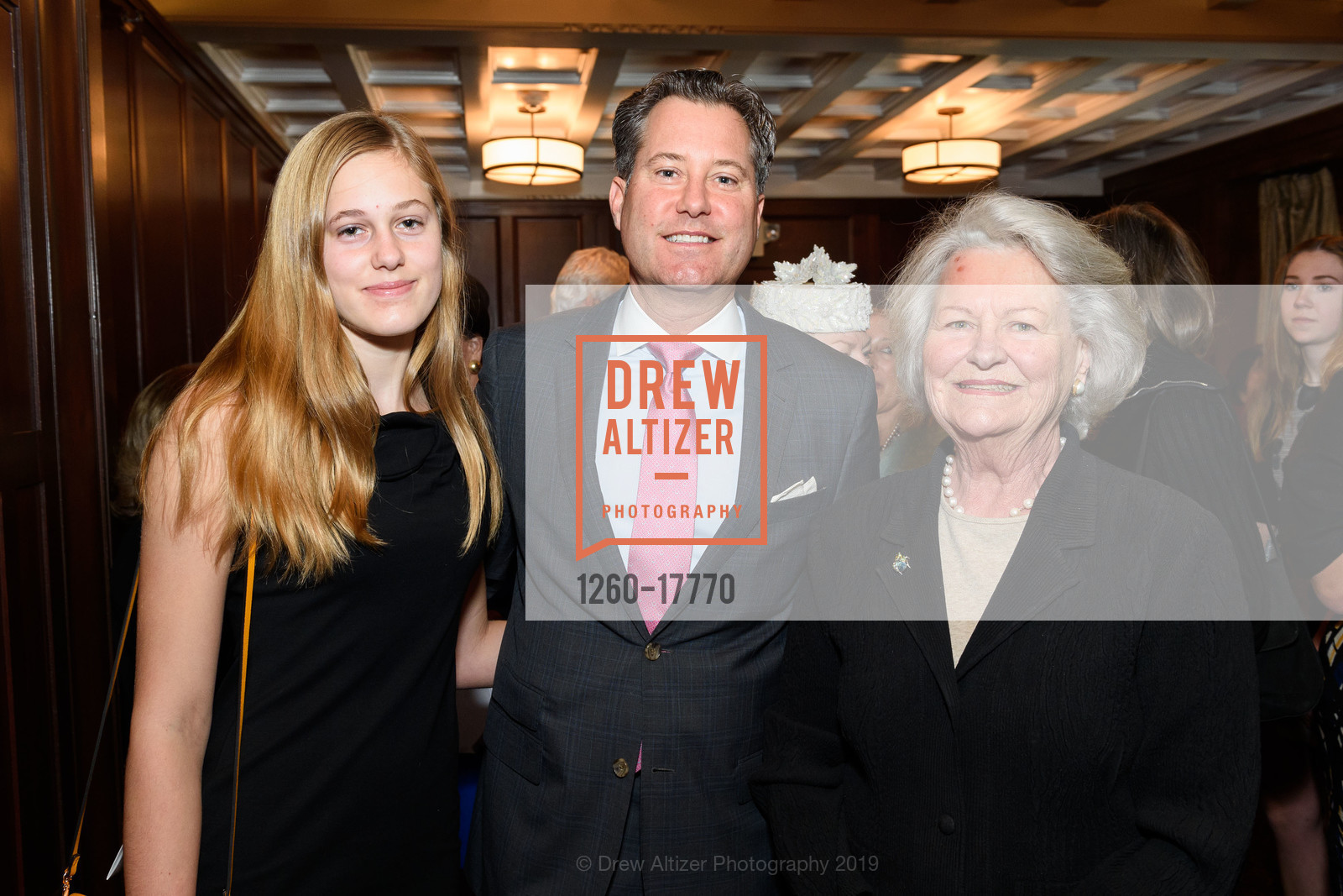 Margaux Barber, Patrick Barber, Carolyn Barber, Susan G. Komen Visionary Awards Luncheon, Julia Morgan Ballroom, February 22nd, 2019, Photo #1260-17770 Margaux Barber, Patrick Barber, Carolyn Barber, Photo #1260-17770