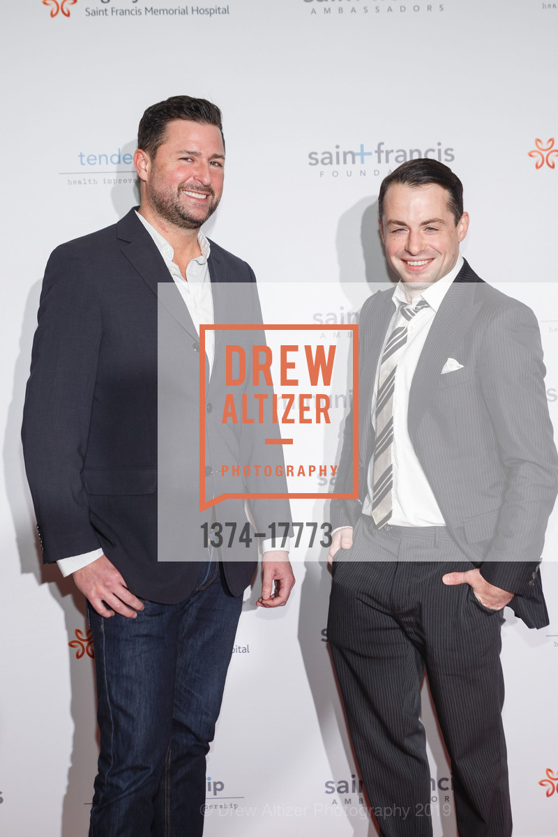 Alejandro Rubio, Chris Mellican, Saint Francis Foundation Hosts An Intimate Evening with Oscar, Farimont SF Penthouse. 950 Mason Street, February 24th, 2019, Photo #1374-17773 Alejandro Rubio, Chris Mellican, Photo #1374-17773