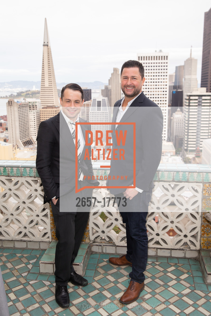 Chris Mellican, Alejandro Rubio, Saint Francis Foundation Hosts An Intimate Evening with Oscar, Farimont SF Penthouse. 950 Mason Street, February 24th, 2019, Photo #2657-17773 Chris Mellican, Alejandro Rubio, Photo #2657-17773