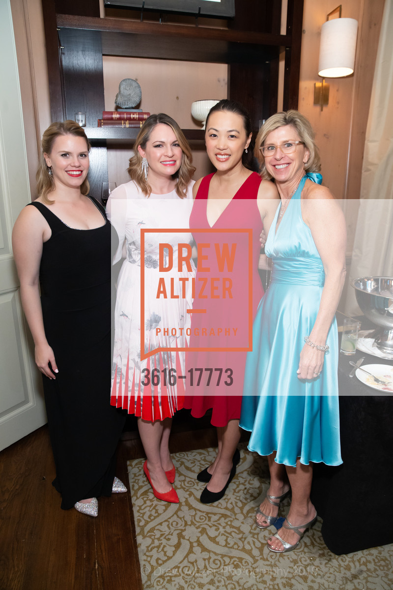 Julia Ludwig, Allison Lamm, Crystal Ng, Jennifer Kiss, Saint Francis Foundation Hosts An Intimate Evening with Oscar, Farimont SF Penthouse. 950 Mason Street, February 24th, 2019, Photo #3616-17773 Julia Ludwig, Allison Lamm, Crystal Ng, Jennifer Kiss, Photo #3616-17773