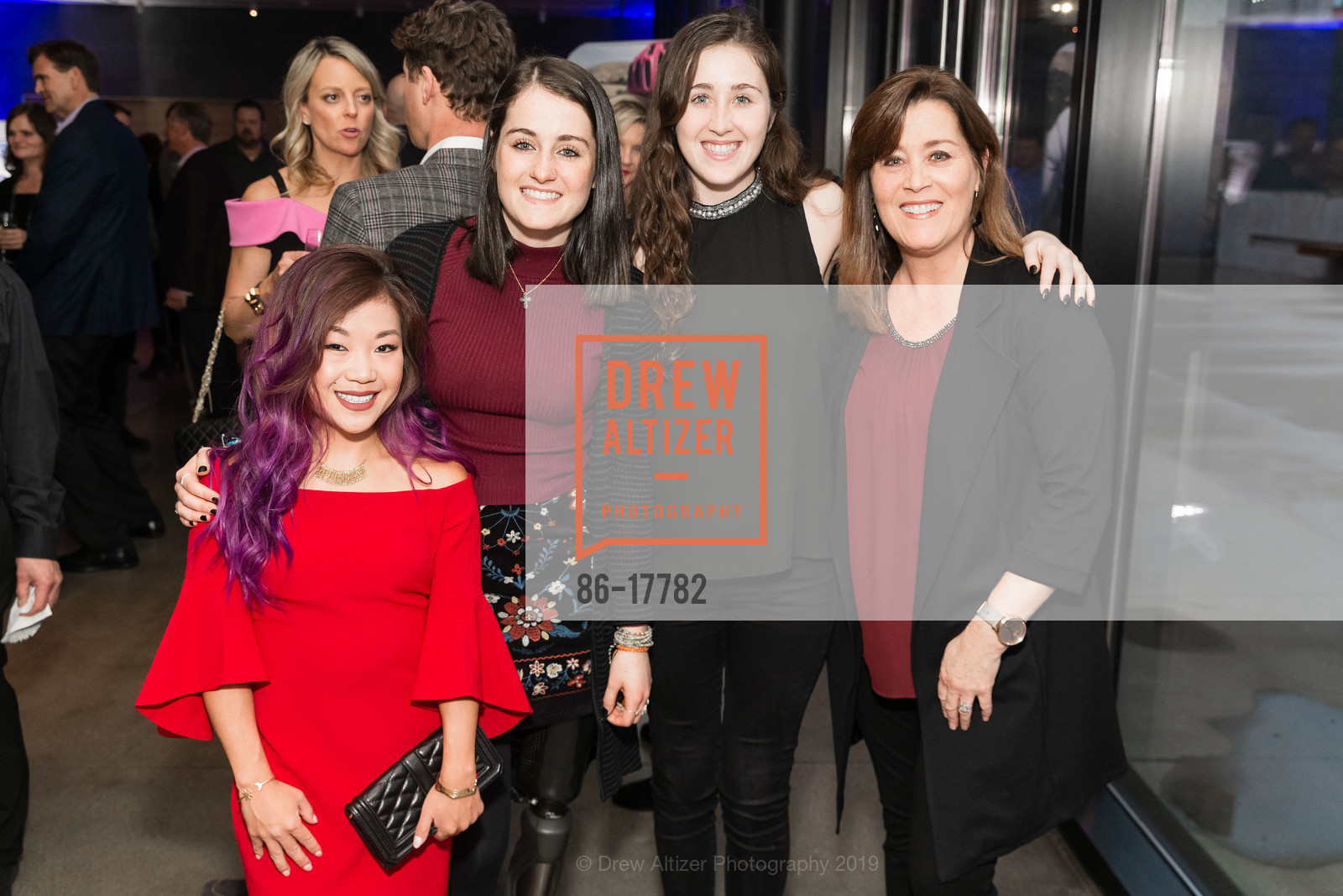 Scout Bassett, Breezy Bochenek, Brittney Bochenek, Debbie Bochenek, Challenged Athletes Foundation's A Celebration of Heart Gala 2019, SFMOMA. 151 Third Street, February 27th, 2019, Photo #86-17782 Scout Bassett, Breezy Bochenek, Brittney Bochenek, Debbie Bochenek, Photo #86-17782