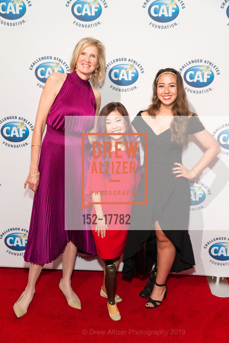 Lotte Moore, Scout Bassett, Ella Rodriguez, Challenged Athletes Foundation's A Celebration of Heart Gala 2019, SFMOMA. 151 Third Street, February 27th, 2019, Photo #152-17782 Lotte Moore, Scout Bassett, Ella Rodriguez, Photo #152-17782