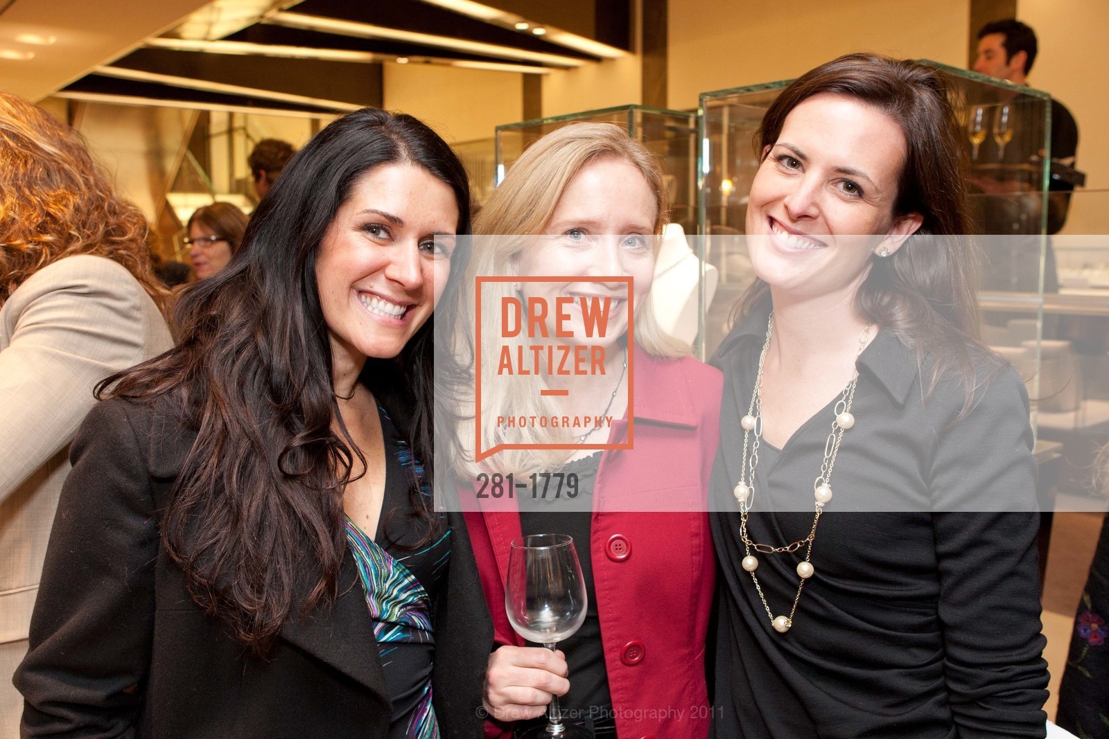 Jenny Getti, Aimee Corso, Nicole Osmer, BVLGARI hosts Cocktail Party for Women CEO Participants of the JP MORGAN HEALTHCARE CONFERENCE, US, January 10th, 2011, Photo #281-1779 Jenny Getti, Aimee Corso, Nicole Osmer, Photo #281-1779