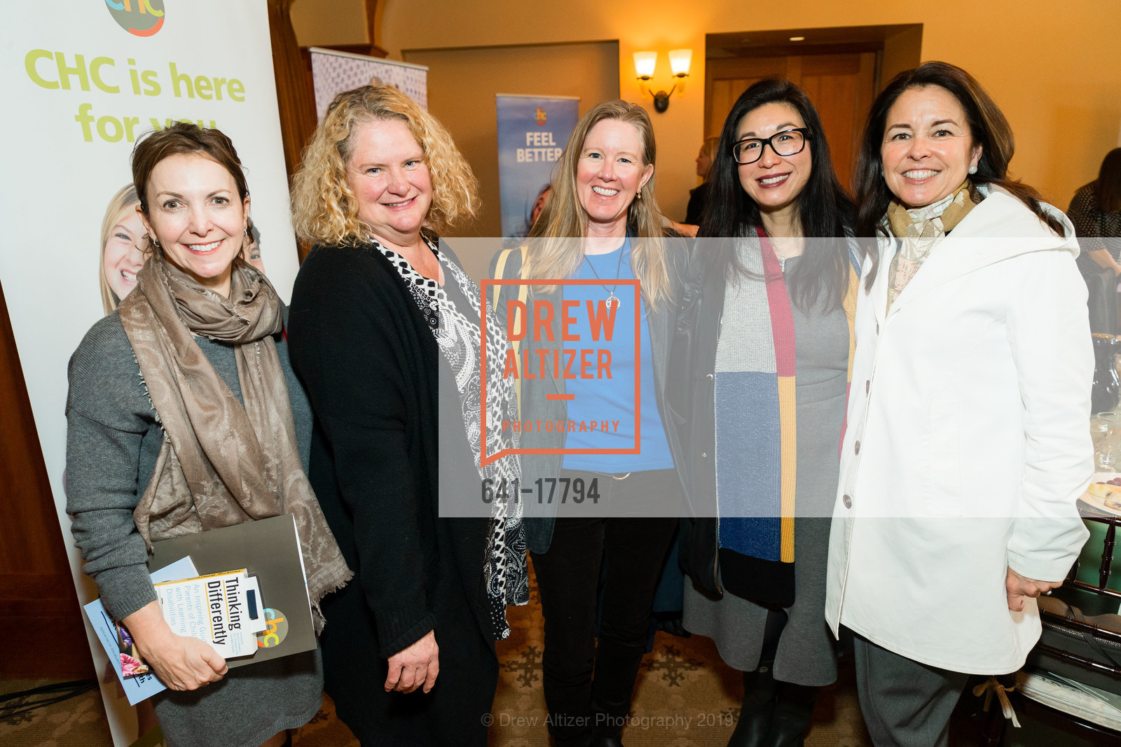 Hillary Michael, Catherine Clune, Lucy De Anda, Michelle Hirschman, Jenny Risk, The 2019 CHC Breakfast, Sharon Heights Golf & Country Club, February 27th, 2019, Photo #641-17794 Hillary Michael, Catherine Clune, Lucy De Anda, Michelle Hirschman, Jenny Risk, Photo #641-17794