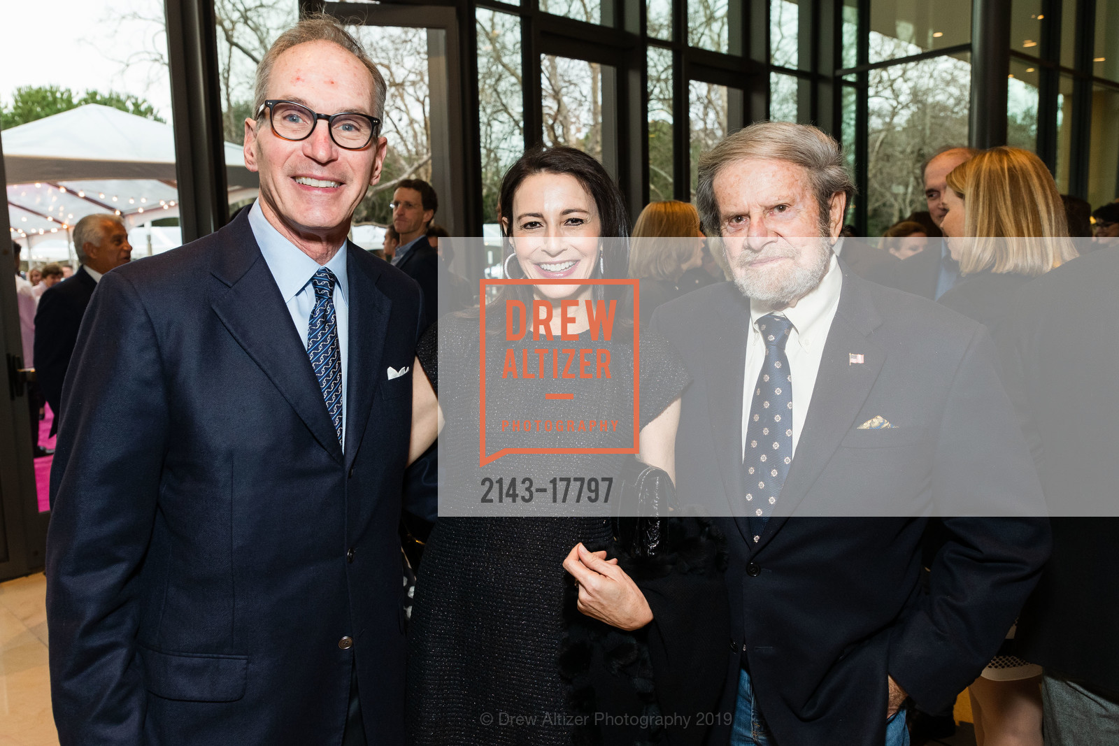 Linda Ziegler, Joe Ziegler, Tad Taube, Under One Umbrella - 10th Anniversary, Bing Concert Hall. 327 Lasuen Street, February 27th, 2019, Photo #2143-17797 Linda Ziegler, Joe Ziegler, Tad Taube, Photo #2143-17797