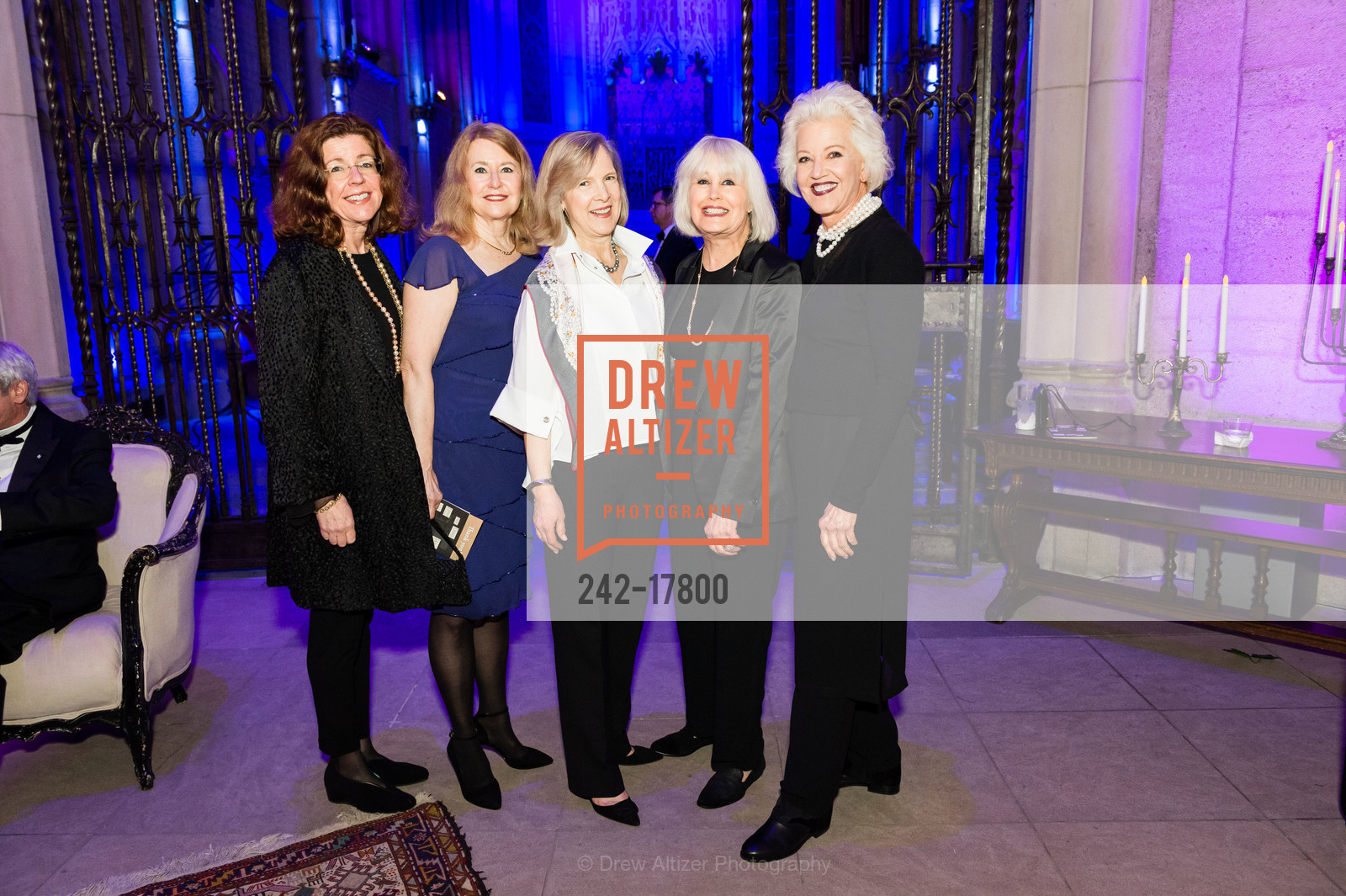 Barbara Hager, Gail Manso, Mary McCarthy, Diana Marchesi, Marcia Ferrall, Grace Cathedral's Carnivale 2019, Grace Cathedral. 1100 California St, Photo #242-17800 Barbara Hager, Gail Manso, Mary McCarthy, Diana Marchesi, Marcia Ferrall, Photo #242-17800