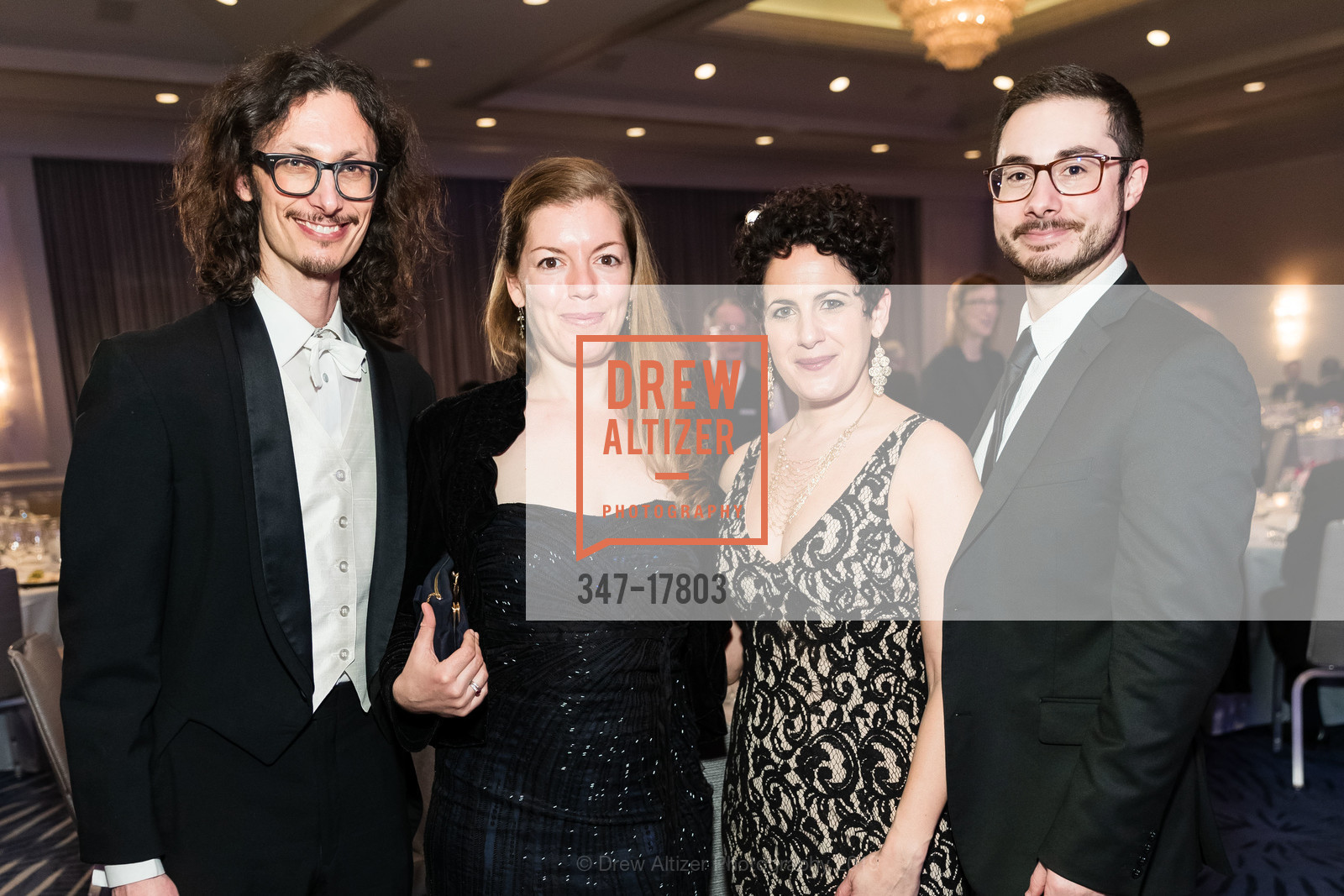 Aaron Westman, Anna Washburn, Ann Moss, Justin Ouellette, Philharmonia Baroque 2019 Winter Gala and Auction, Four Seasons Hotel. 757 Market Street, March 1st, 2019, Photo #347-17803 Aaron Westman, Anna Washburn, Ann Moss, Justin Ouellette, Photo #347-17803