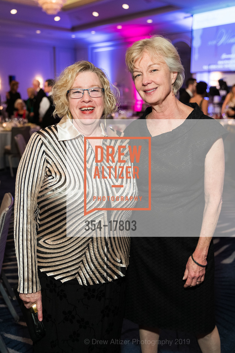 Board Member Charlotte Gaylord, Kate Gordon Gross, Philharmonia Baroque 2019 Winter Gala and Auction, Four Seasons Hotel. 757 Market Street, March 1st, 2019, Photo #354-17803 Board Member Charlotte Gaylord, Kate Gordon Gross, Photo #354-17803