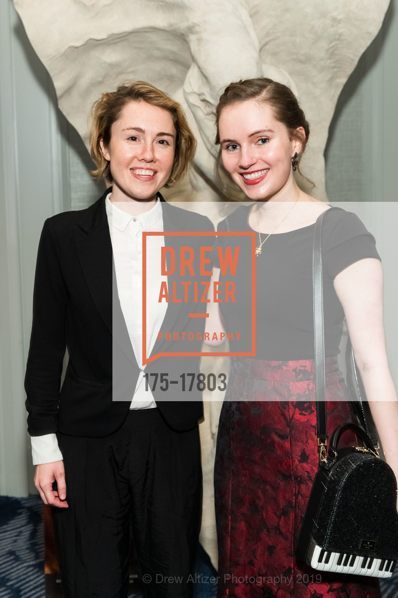 Composer Caroline Shaw, Ashley Crawford, Philharmonia Baroque 2019 Winter Gala and Auction, Four Seasons Hotel. 757 Market Street, March 1st, 2019, Photo #175-17803 Composer Caroline Shaw, Ashley Crawford, Photo #175-17803