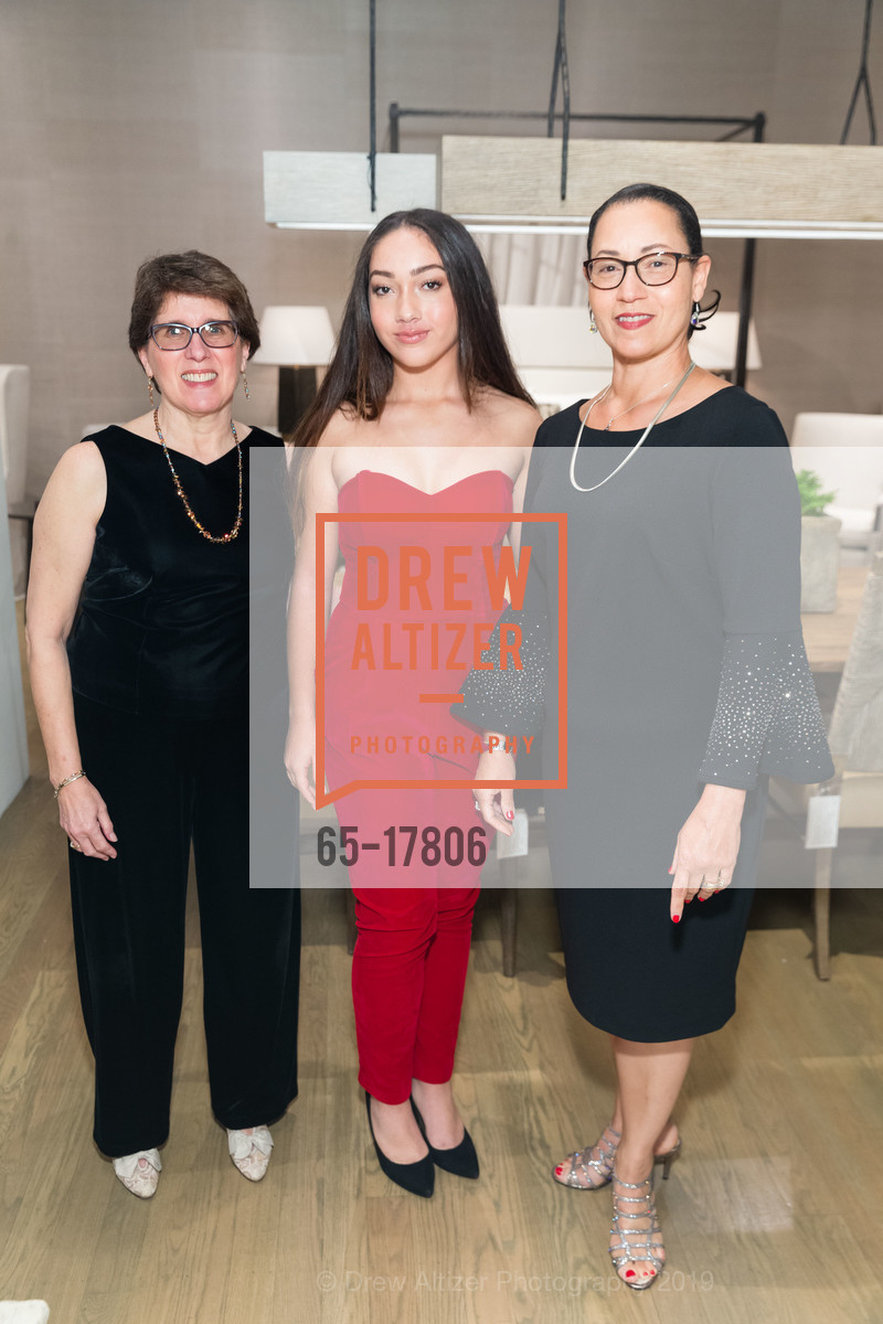 Gerry Amato, Isabella Abasolo, Monique Brown, Smuin Ballet 25th Annual Gala, The Galleria. 101 Henry Adams Street, March 3rd, 2019, Photo #65-17806 Gerry Amato, Isabella Abasolo, Monique Brown, Photo #65-17806