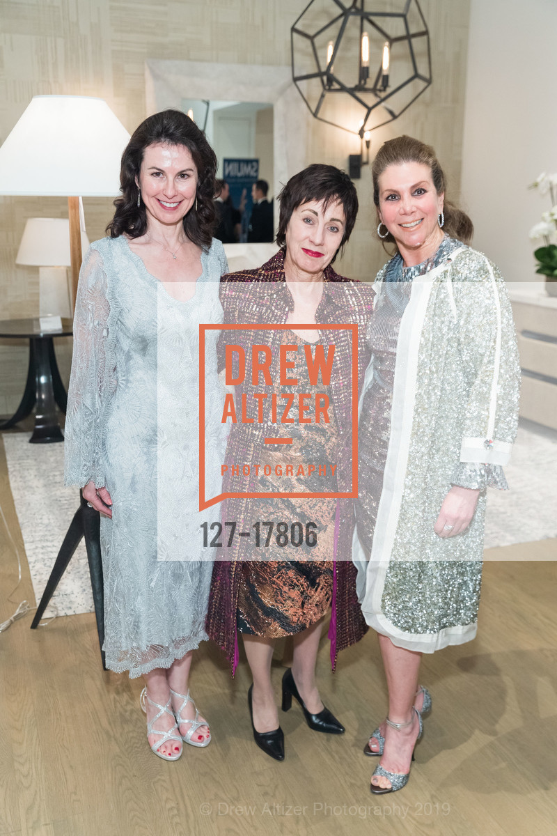 Celia Fushille, Leslie Taglio, Debra Leylegian, Smuin Ballet 25th Annual Gala, The Galleria. 101 Henry Adams Street, March 3rd, 2019, Photo #127-17806 Celia Fushille, Leslie Taglio, Debra Leylegian, Photo #127-17806