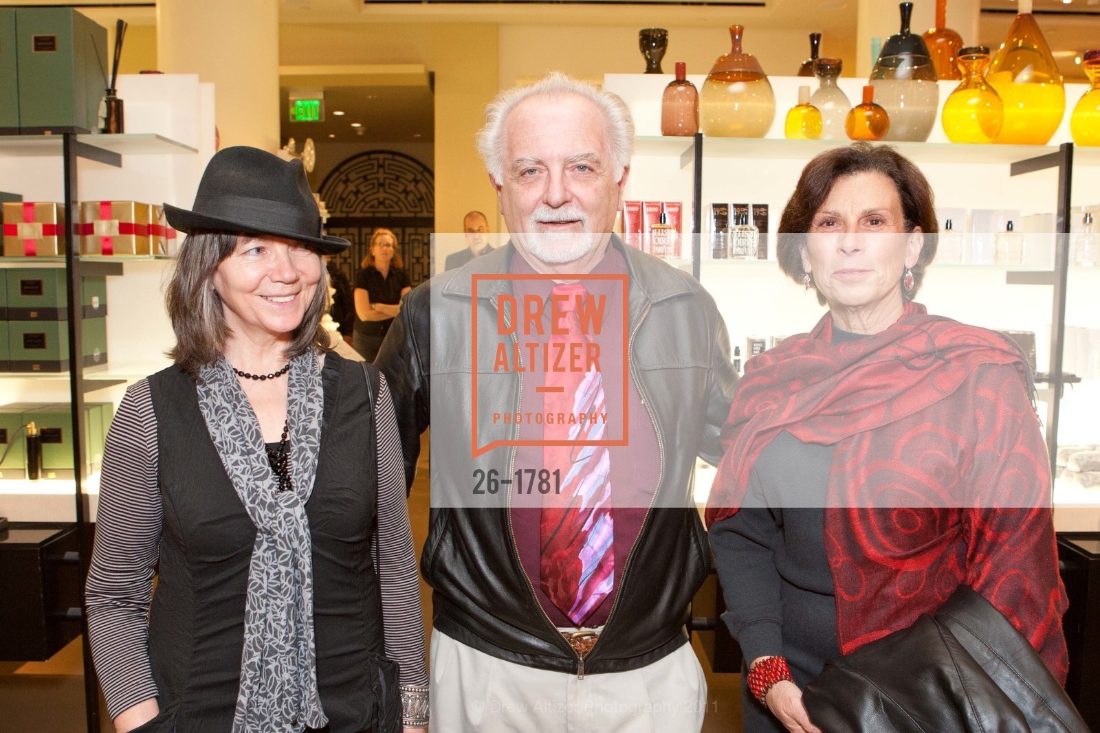 Christine MacDonald, John Young, Kathy Zetes, GUMP'S Anicent Moderns Collection Preview and AHAs Go Red For Women Kick Off Party, US, January 12th, 2011, Photo #26-1781 Christine MacDonald, John Young, Kathy Zetes, Photo #26-1781