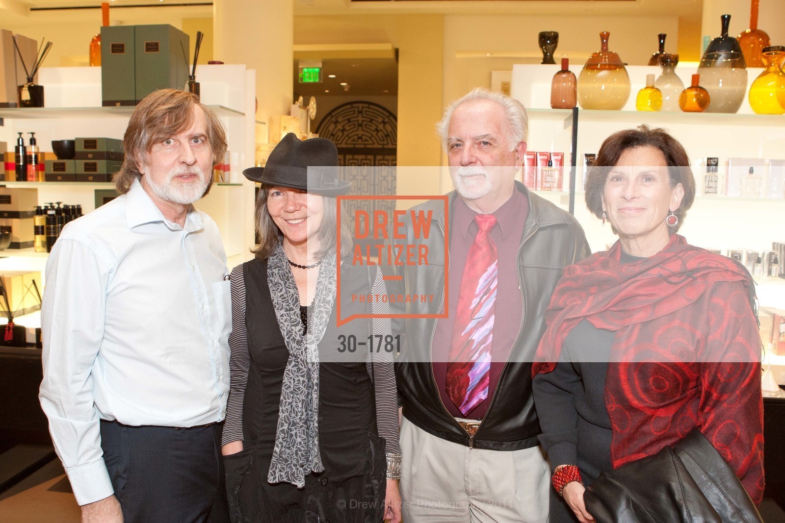 Richard Martin, Christine MacDonald, John Young, Kathy Zetes, GUMP'S Anicent Moderns Collection Preview and AHAs Go Red For Women Kick Off Party, US, January 12th, 2011, Photo #30-1781 Richard Martin, Christine MacDonald, John Young, Kathy Zetes, Photo #30-1781