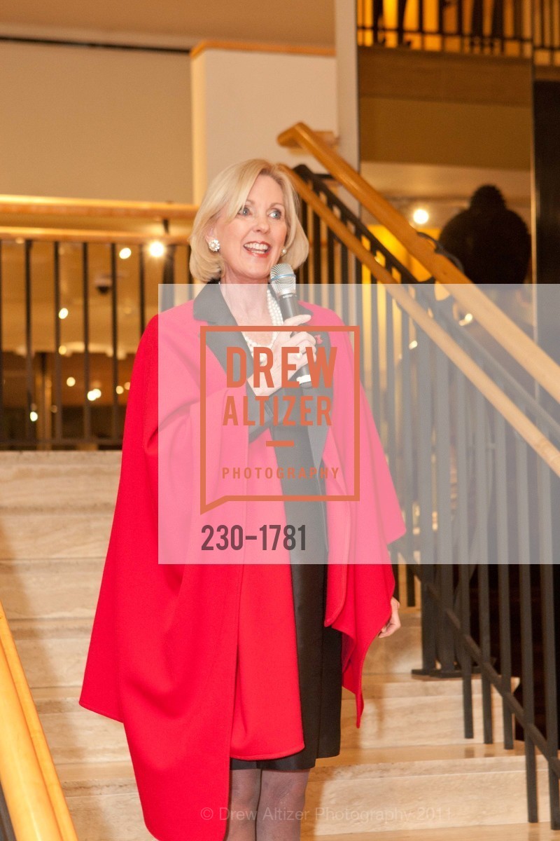 Patricia Sprincin, GUMP'S Anicent Moderns Collection Preview and AHAs Go Red For Women Kick Off Party, US, January 12th, 2011, Photo #230-1781 Patricia Sprincin, Photo #230-1781