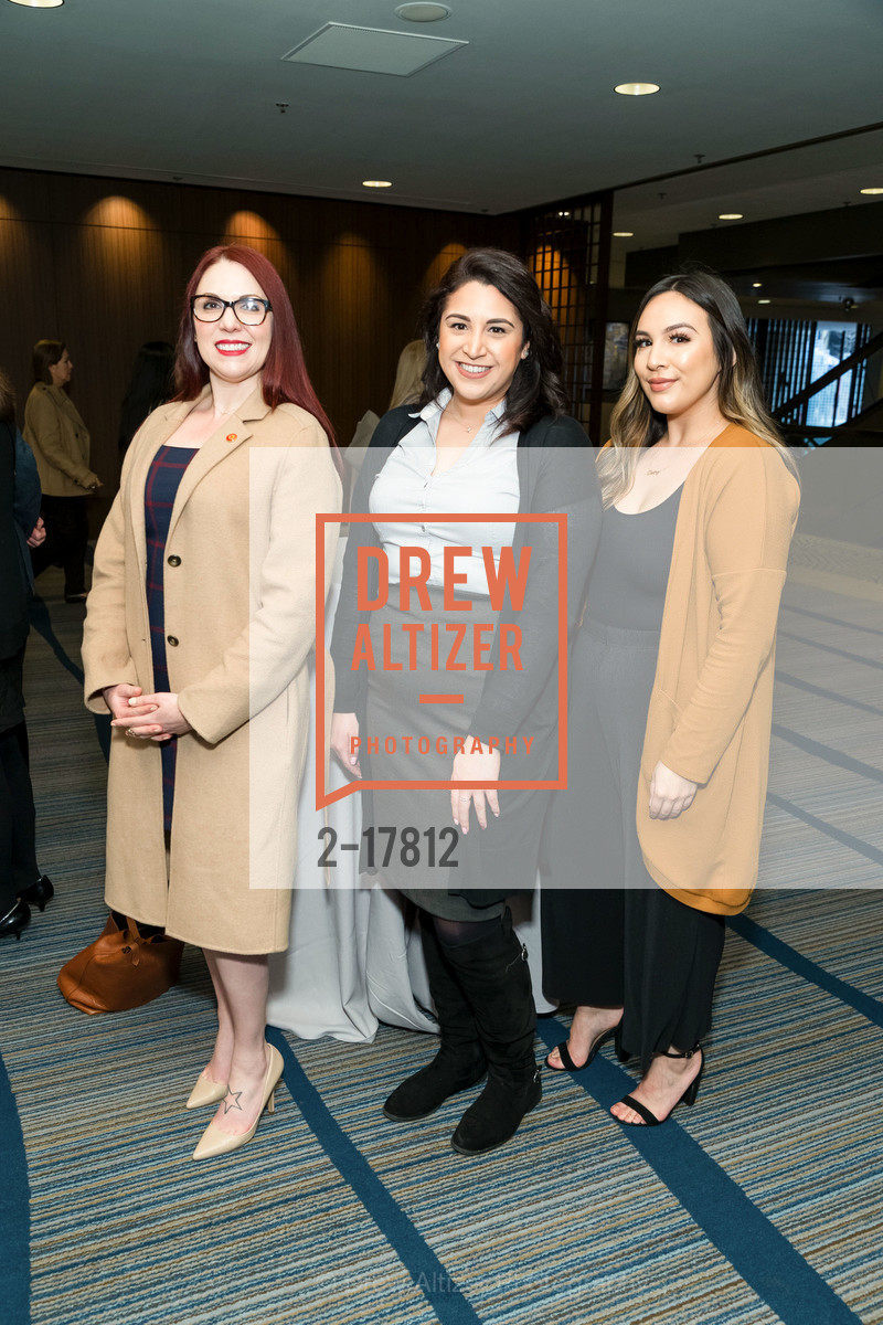 Jennifer Solerno, Erika Rangel, Bianca Guzman, ICA Cristo Rey 9th Annual Business Lunch 2019, Hyatt Regency Embarcadero. 5 Embarcadero Center, Photo #2-17812 Jennifer Solerno, Erika Rangel, Bianca Guzman, Photo #2-17812