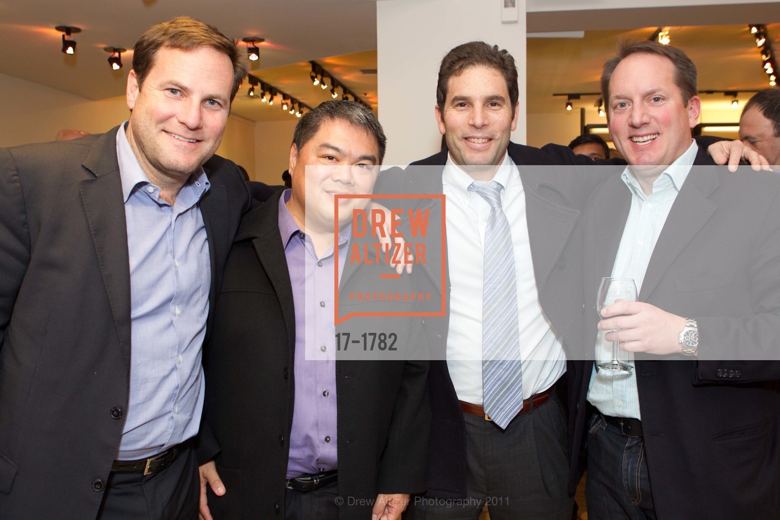 Alex Witherill, Spencer Wang, Jay Seiden, Shawn O'Neill, WILKES BASHFORD POKER PARTY Benefiting Omega Boys Club, Hosted by 11-time World Series of Poker Champion Phil Hellmuth, US, January 12th, 2011, Photo #17-1782 Alex Witherill, Spencer Wang, Jay Seiden, Shawn O'Neill, Photo #17-1782