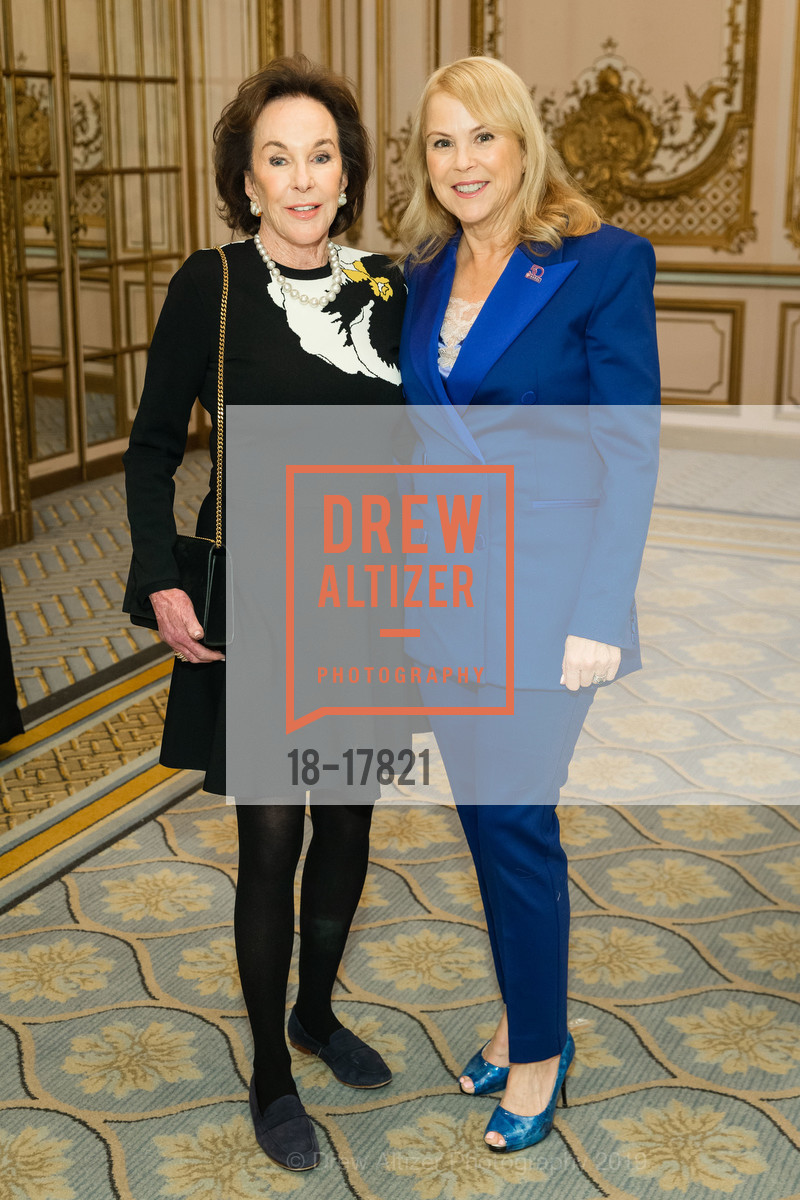 Joan Corrigan, Nonie Greene, NARAL Pro-Choice's America's 24th San Francisco Power of Choice Luncheon 2019, The Fairmont Hotel SF. 950 Mason St, March 7th, 2019, Photo #18-17821 Joan Corrigan, Nonie Greene, Photo #18-17821