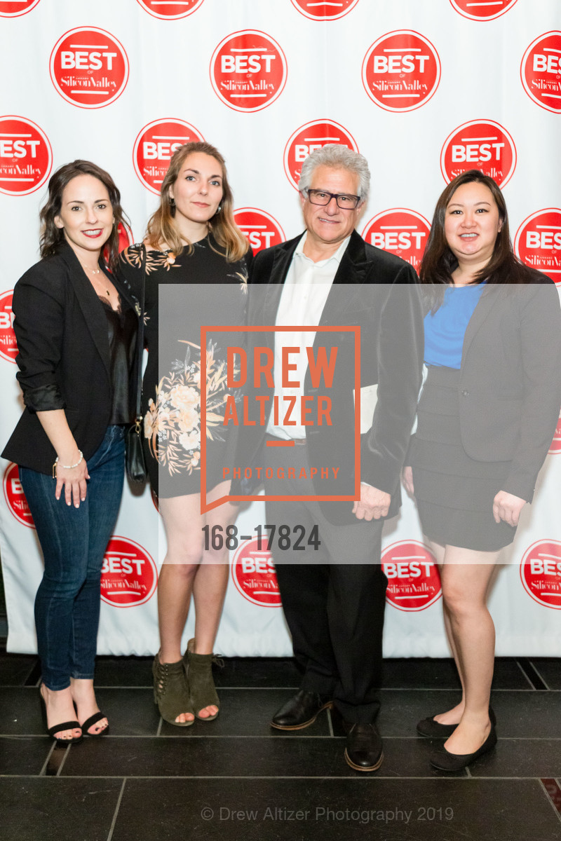 Jenny Pelis, Lauren Seward, Dominick Chirichillo, Vanessa Hune, Best of Silicon Valley 2019, Rosewood Sand Hill. 2825 Sand Hill Road, March 5th, 2019, Photo #168-17824 Jenny Pelis, Lauren Seward, Dominick Chirichillo, Vanessa Hune, Photo #168-17824
