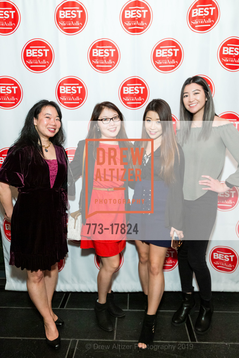 Alice Liang, Jennifer Wong, Christie Yen, Jenny Chen, Best of Silicon Valley 2019, Rosewood Sand Hill. 2825 Sand Hill Road, March 5th, 2019, Photo #773-17824 Alice Liang, Jennifer Wong, Christie Yen, Jenny Chen, Photo #773-17824