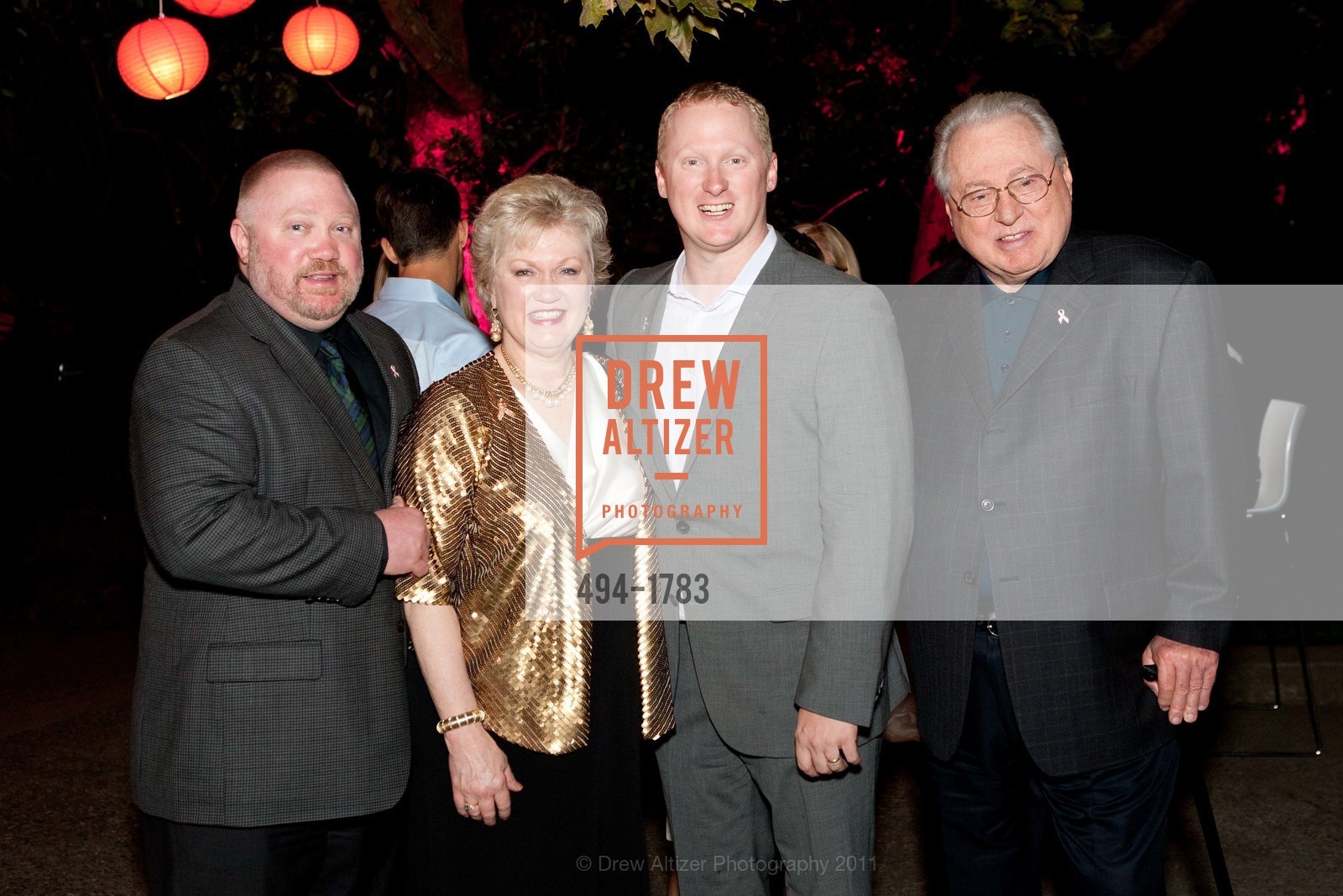 Brent Hail, Janelle Hail, Kevin Hail, Neal Hail, Domaine Chandon NATIONAL BREAST CANCER FOUNDATION Fundraiser "The Eve of Hope", US, October 13th, 2011, Photo #494-1783 Brent Hail, Janelle Hail, Kevin Hail, Neal Hail, Photo #494-1783