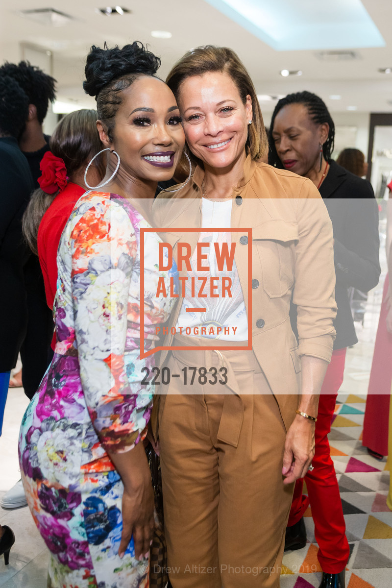 Sheryl Grant, Sonya Curry, Neiman Marcus Presents the Art of Travel with Sydel Curry Lee, Neiman Marcus Walnut Creek. 1000 S Main Street, March 7th, 2019, Photo #220-17833 Sheryl Grant, Sonya Curry, Photo #220-17833