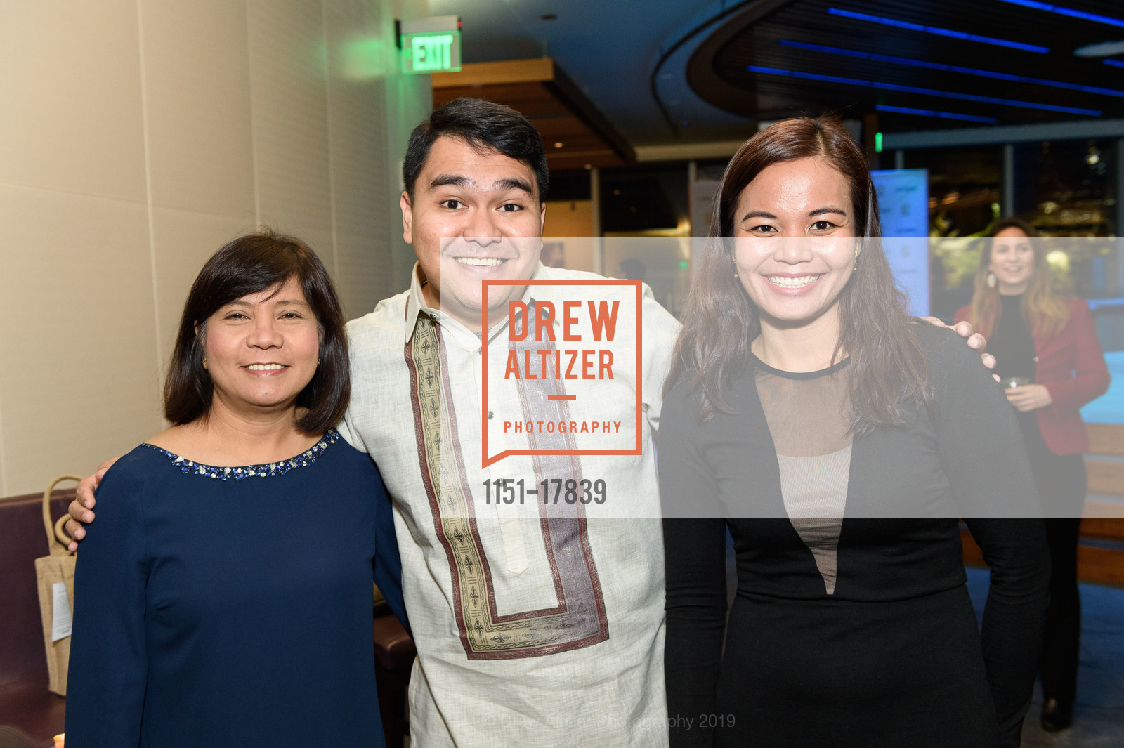 Tess Bayombong, Jason Mendoza, Madel Montejo, CARE Scale X Design Challenge 2019, Salesforce Tower East, Ohana Floor. 350 Mission Street, March 7th, 2019, Photo #1151-17839 Tess Bayombong, Jason Mendoza, Madel Montejo, Photo #1151-17839