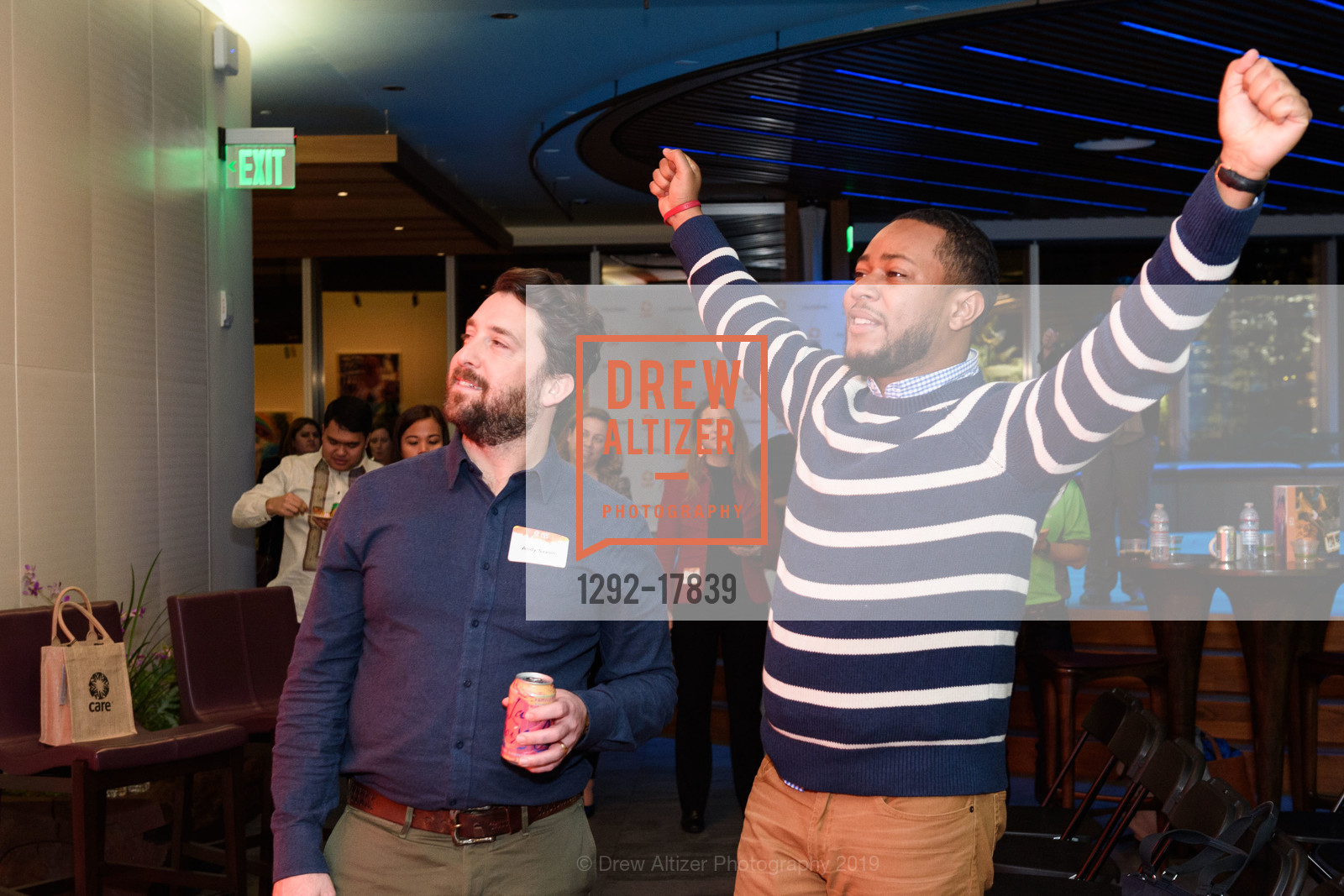 Andy Saron, Ryan Shepard, CARE Scale X Design Challenge 2019, Salesforce Tower East, Ohana Floor. 350 Mission Street, March 7th, 2019, Photo #1292-17839 Andy Saron, Ryan Shepard, Photo #1292-17839