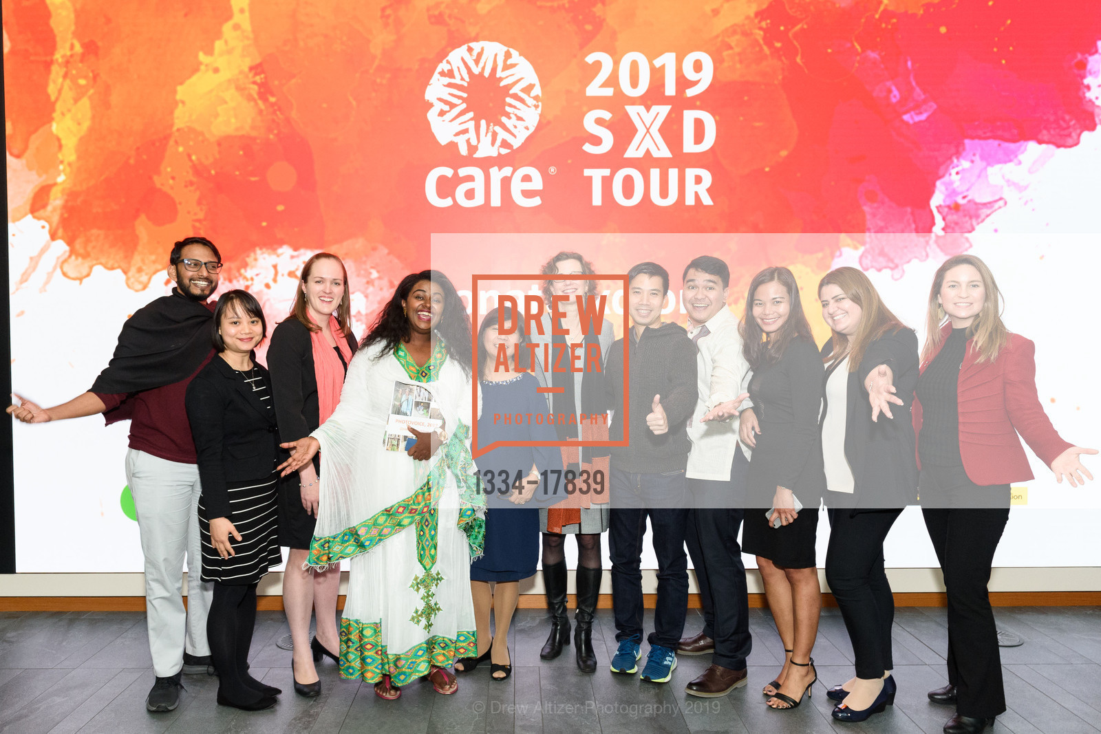 Albaab Rahman, Nga Ha Thi Quynh, Takara Morgan, Addis Berhane, Tess Bayombong, Michelle Nunn, Phan Hong Minh, Jason Mendoza, Madel Montejo, Emma San Segundo, Fatim-Zahra Lakhbabi, CARE Scale X Design Challenge 2019, Salesforce Tower East, Ohana Floor. 350 Mission Street, March 7th, 2019, Photo #1334-17839 Albaab Rahman, Nga Ha Thi Quynh, Takara Morgan, Addis Berhane, Tess Bayombong, Michelle Nunn, Phan Hong Minh, Jason Mendoza, Madel Montejo, Emma San Segundo, Fatim-Zahra Lakhbabi, Photo #1334-17839