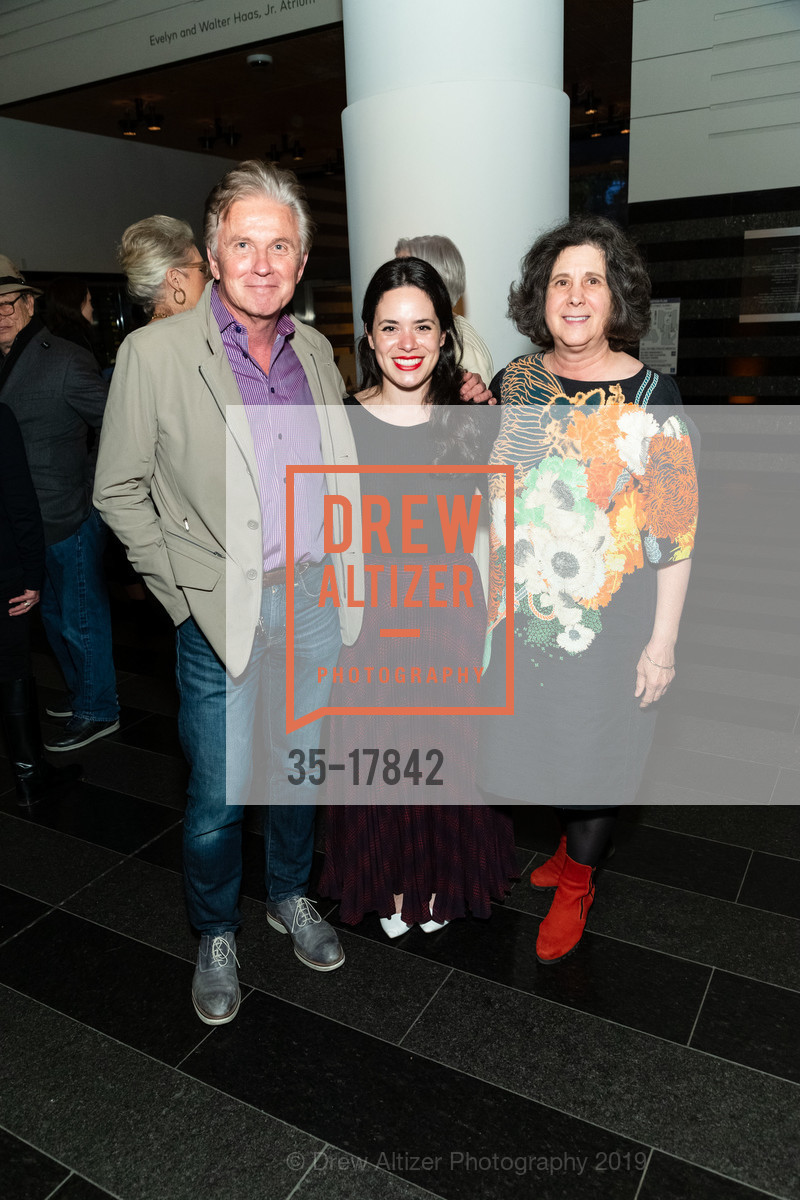 Kes Narbutas, Ana Chember, Kay Simon, SFMOMA Conversation and Cocktails with Teresita Fernandez, SFMOMA, March 6th, 2019, Photo #35-17842 Kes Narbutas, Ana Chember, Kay Simon, Photo #35-17842