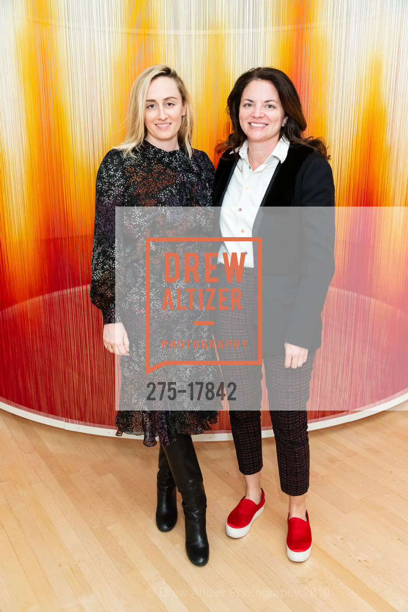 Sydney Blumenkranz, Amelia Manderscheid, SFMOMA Conversation and Cocktails with Teresita Fernandez, SFMOMA, March 6th, 2019, Photo #275-17842 Sydney Blumenkranz, Amelia Manderscheid, Photo #275-17842