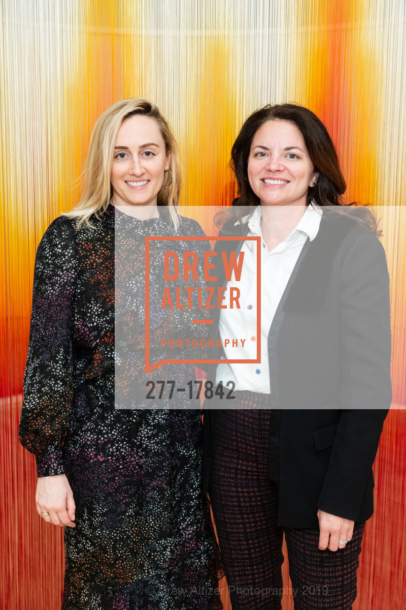 Sydney Blumenkranz, Amelia Manderscheid, SFMOMA Conversation and Cocktails with Teresita Fernandez, SFMOMA, March 6th, 2019, Photo #277-17842 Sydney Blumenkranz, Amelia Manderscheid, Photo #277-17842