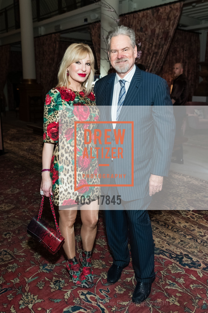 Marina Arnott, Rob Arnott, Saint Joseph's Arts Society celebrates Dolce & Gabbana's Book QUEENS, Saint Joseph's Arts Society, March 6th, 2019, Photo #403-17845 Marina Arnott, Rob Arnott, Photo #403-17845