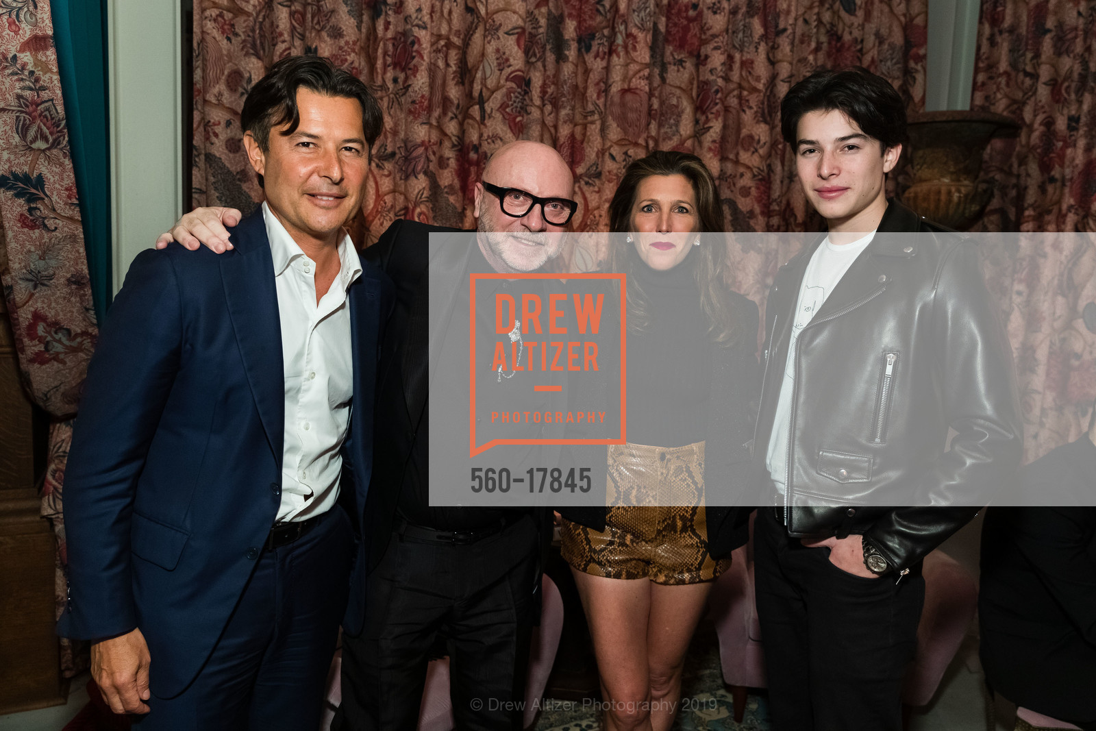 Roger Barnett, Domenico Dolce, Sloan Barnett, Spencer Barnett, Photo #560-17845