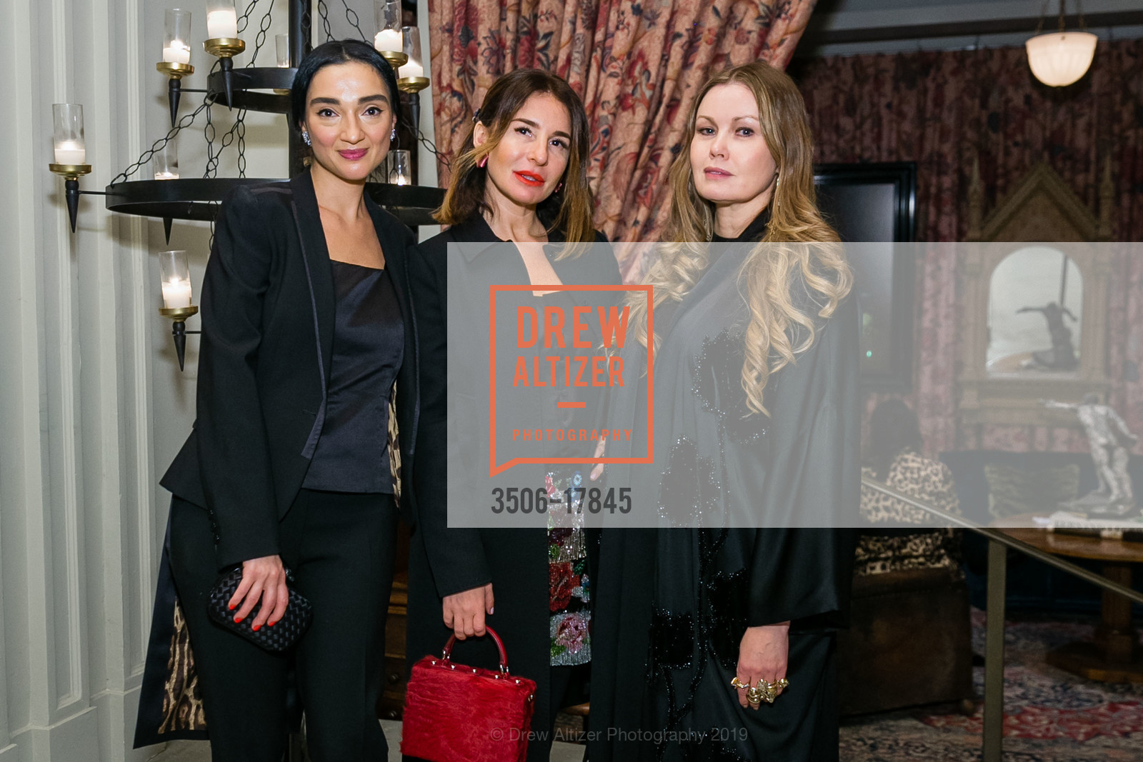 Olga Dubrovsky, Stella Aminova, Tatiana Sorokko, Saint Joseph's Arts Society celebrates Dolce & Gabbana's Book QUEENS, Saint Joseph's Arts Society, March 6th, 2019, Photo #3506-17845 Olga Dubrovsky, Stella Aminova, Tatiana Sorokko, Photo #3506-17845