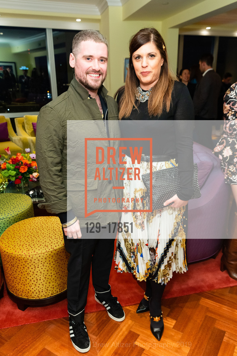 Dean Quinn, Mara Puccini, Fashion X Tech Cocktail Reception for Friends of the MET Costume Institute, Private Residence, March 7th, 2019, Photo #129-17851 Dean Quinn, Mara Puccini, Photo #129-17851