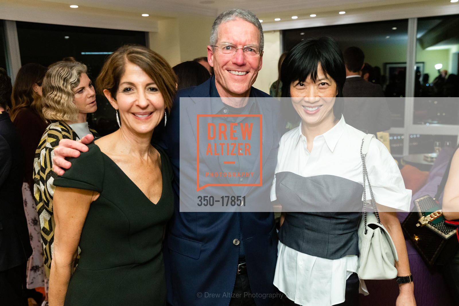 Nancy Chilton, Eric Chilton, Julie Choi, Fashion X Tech Cocktail Reception for Friends of the MET Costume Institute, Private Residence, March 7th, 2019, Photo #350-17851 Nancy Chilton, Eric Chilton, Julie Choi, Photo #350-17851