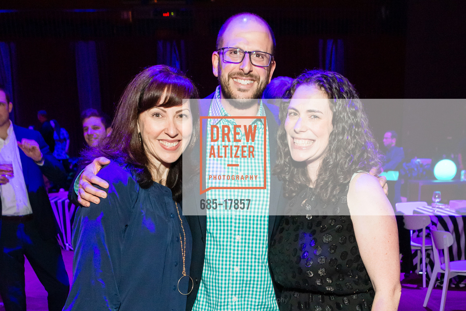 Tera Benoit, Mike Berkowitz, Debbie Tuttle, JCCSF Celebration 2019, JCCSF. 3200 California Street, Photo #685-17857 Tera Benoit, Mike Berkowitz, Debbie Tuttle, Photo #685-17857