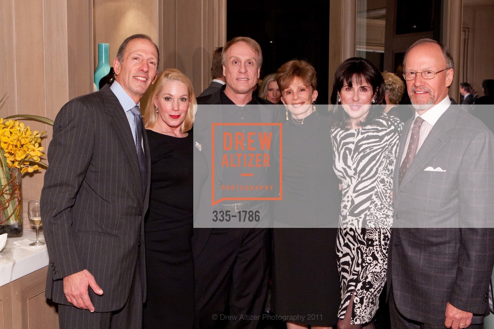 Andy Goodman, Mary Heylin, Jim Marten, Terry Goodman, Camille McDowell, Patrick McDowell, SF Ballet 2011 Gala BENEFACTORS PARTY, US, January 20th, 2011, Photo #335-1786 Andy Goodman, Mary Heylin, Jim Marten, Terry Goodman, Camille McDowell, Patrick McDowell, Photo #335-1786