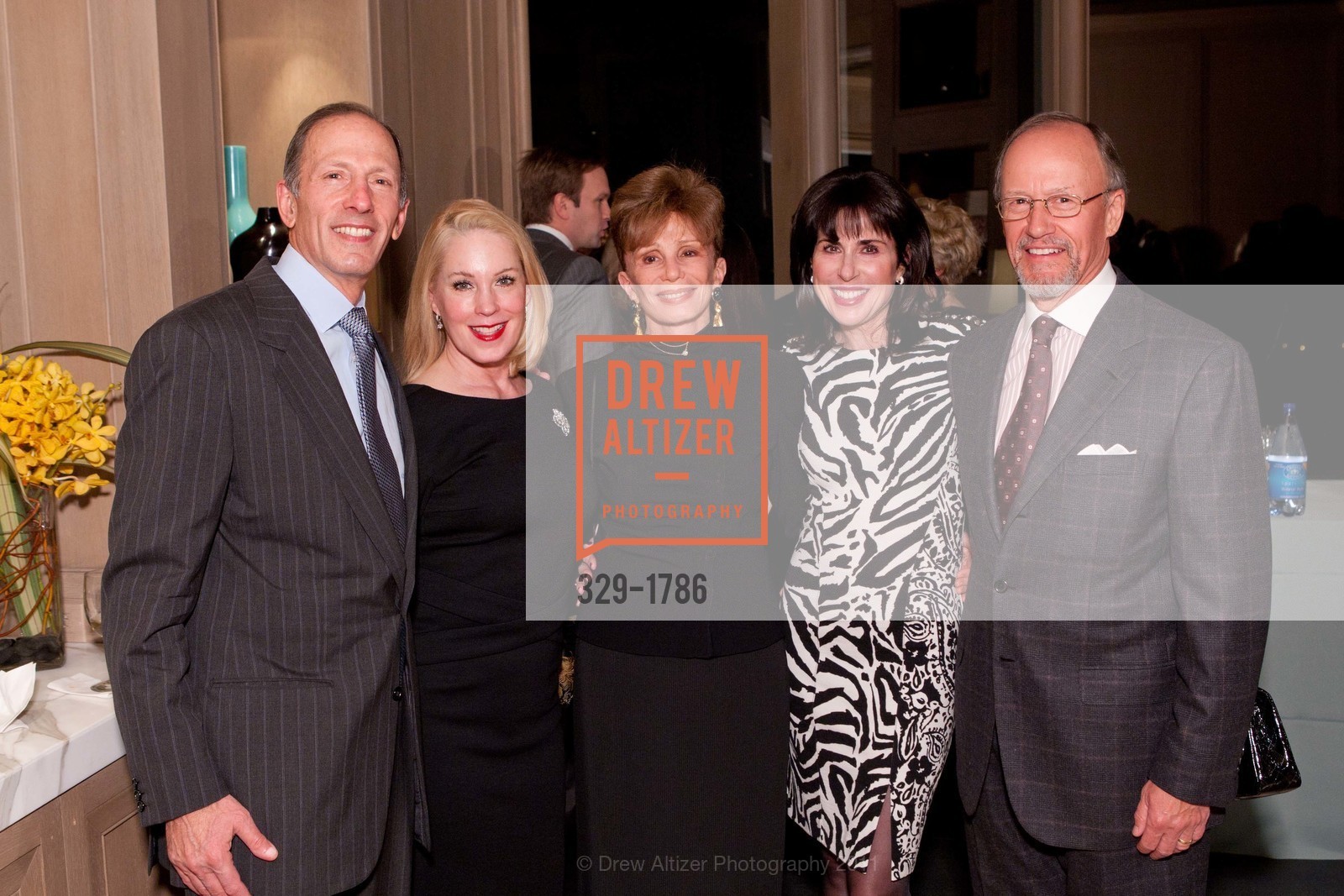 Andy Goodman, Mary Heylin, Terry Goodman, Camille McDowell, Patrick McDowell, SF Ballet 2011 Gala BENEFACTORS PARTY, US, January 20th, 2011, Photo #329-1786 Andy Goodman, Mary Heylin, Terry Goodman, Camille McDowell, Patrick McDowell, Photo #329-1786