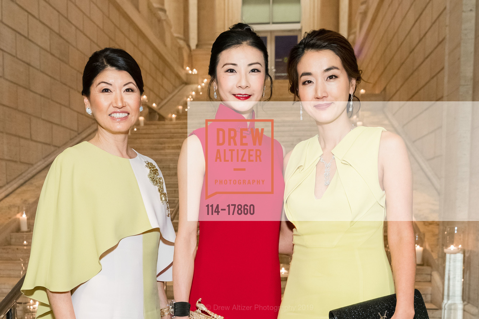 Akiko Yamazaki, Yuan Yuan Tan, Jamie Chen, Asian Art Museum Gala 2019, Asian Art Museum, March 7th, 2019, Photo #114-17860 Akiko Yamazaki, Yuan Yuan Tan, Jamie Chen, Photo #114-17860
